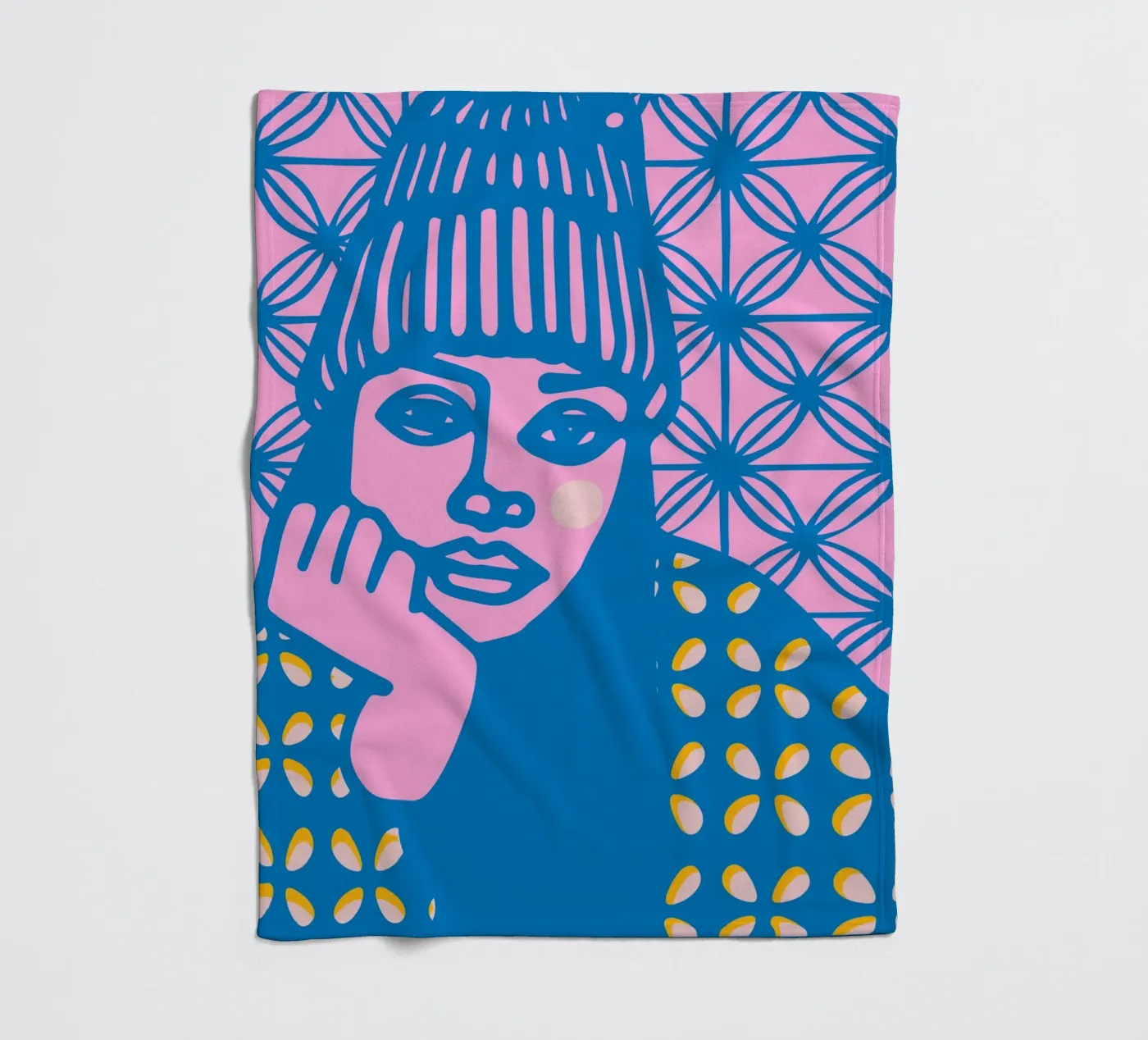 Beanie Fleecedecke von Portraits