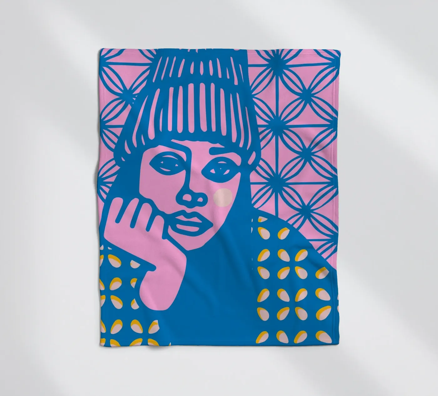 Beanie Fleecedecke von Portraits