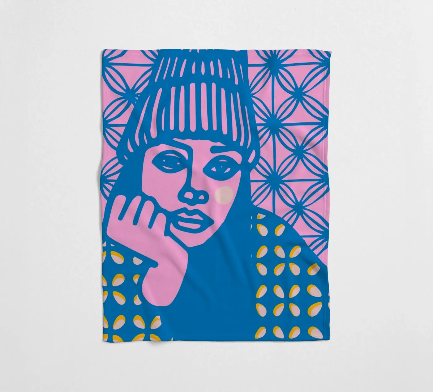 Beanie Fleecedecke von Portraits
