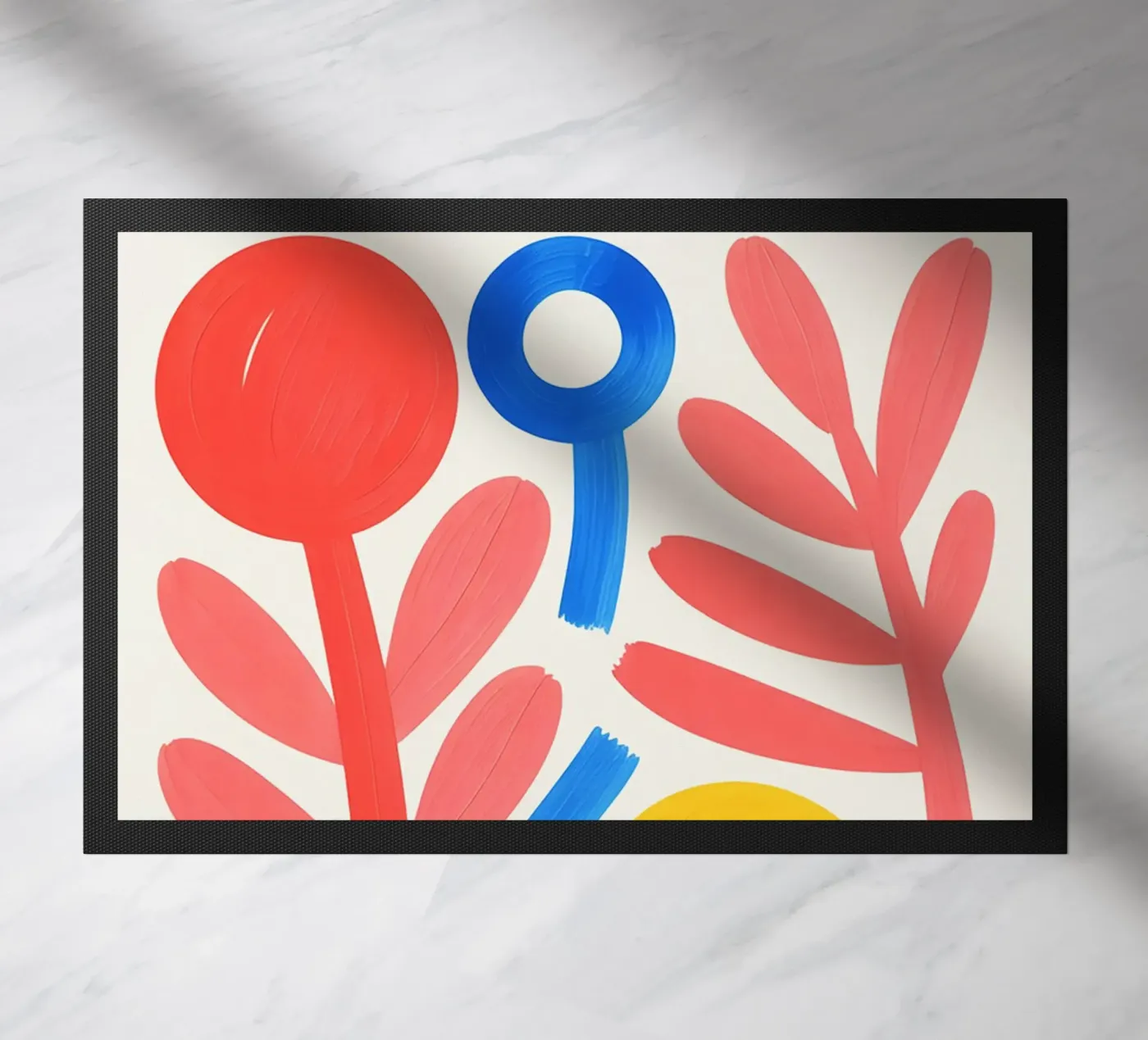 Flowers doormat by Hey Vincent