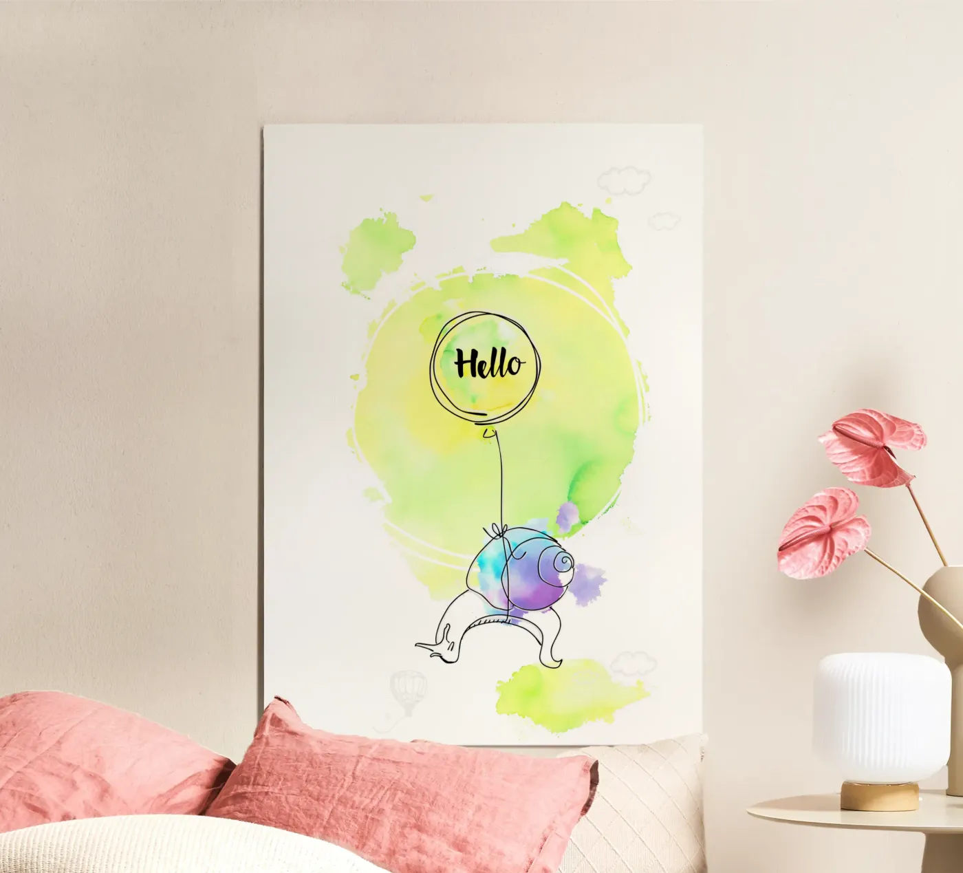 Hallo forex-plaat van Kolibri-Design