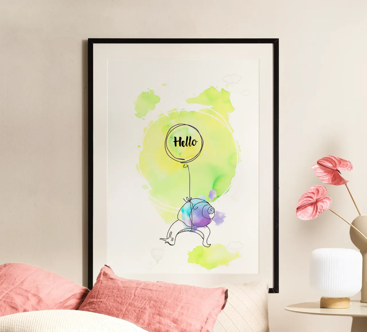 Ciao poster da Kolibri-Design