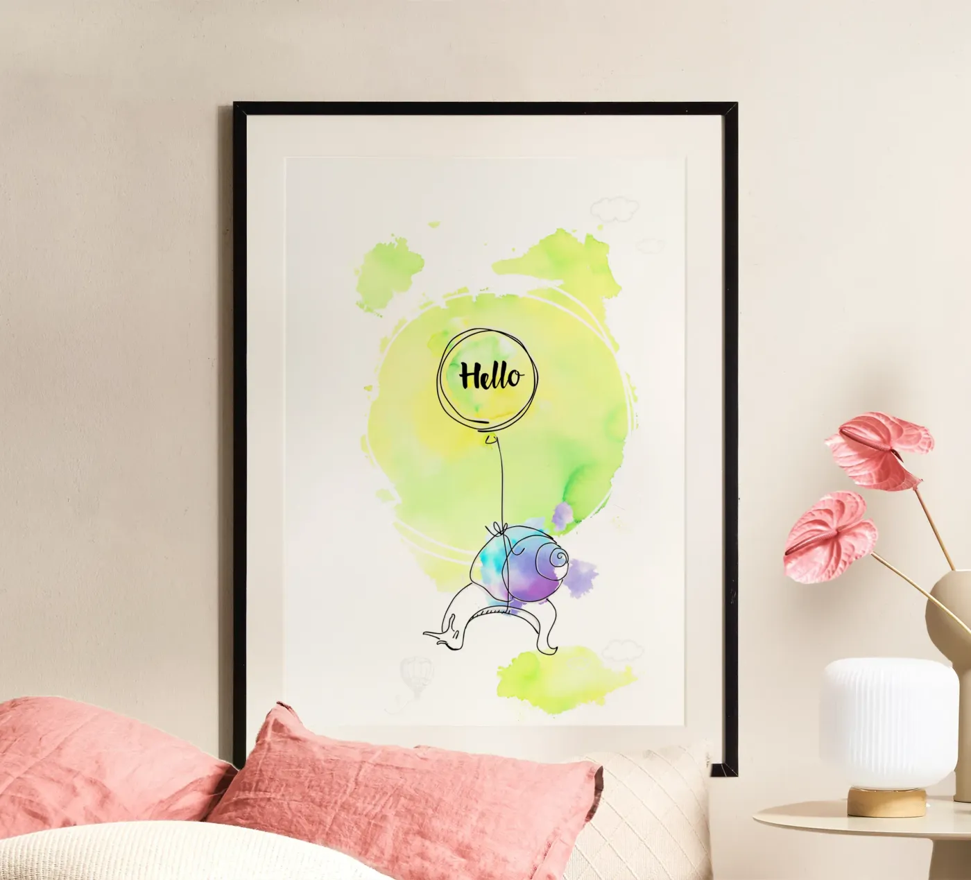 Ciao poster da Kolibri-Design