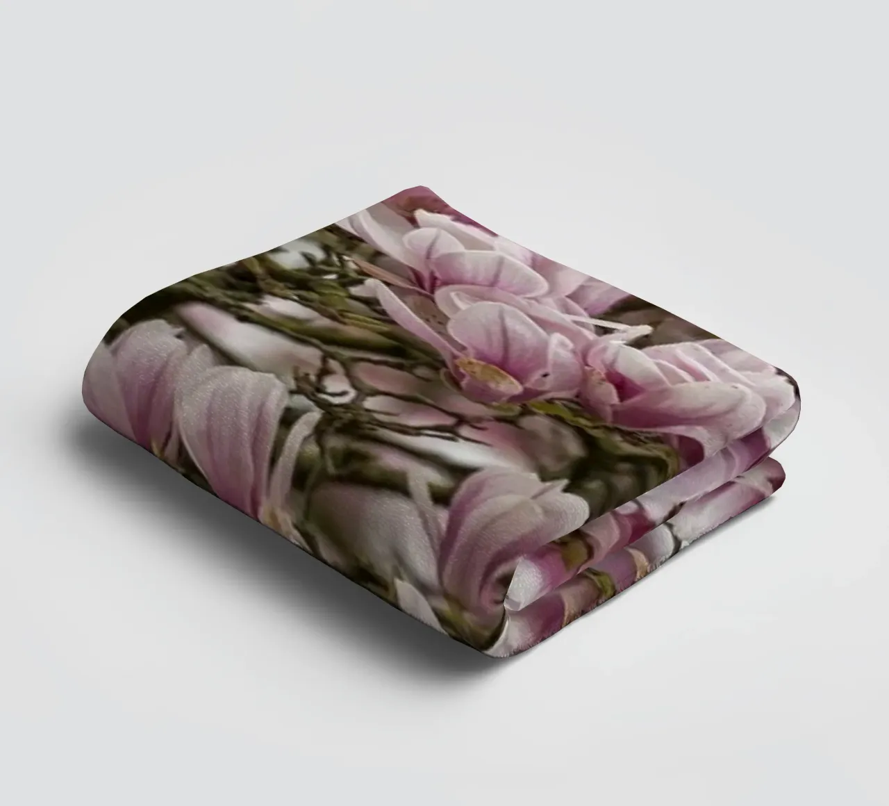 Magnolia rosa asciugamano da bagno da Curious Collections by Marielle Leenders