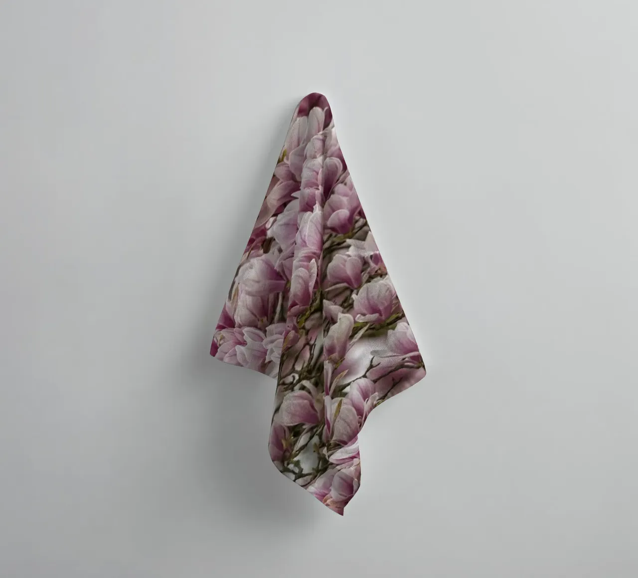 Magnolia rosa asciugamano da bagno da Curious Collections by Marielle Leenders