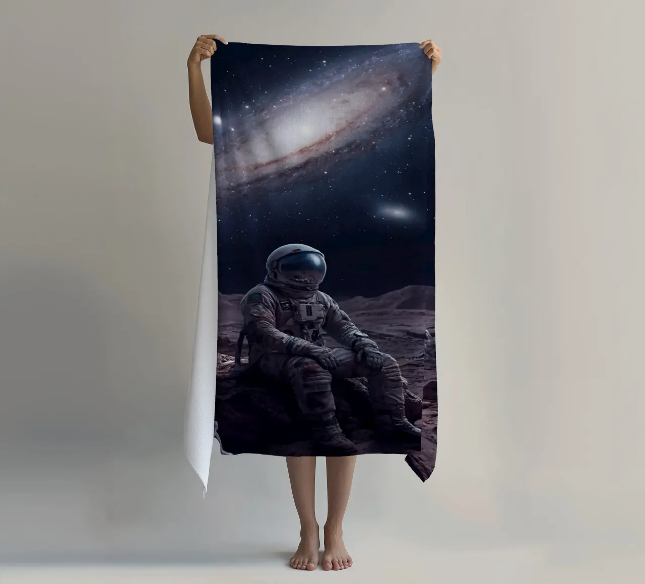 Lone Explorer telo mare da Stellar Dream Art