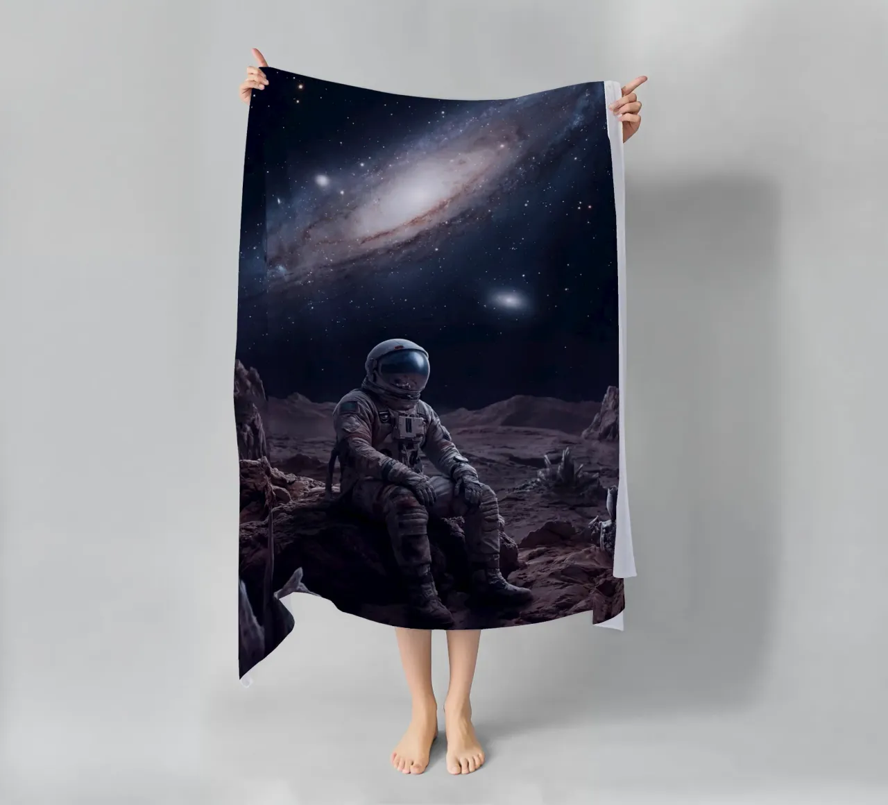 Lone Explorer telo mare da Stellar Dream Art