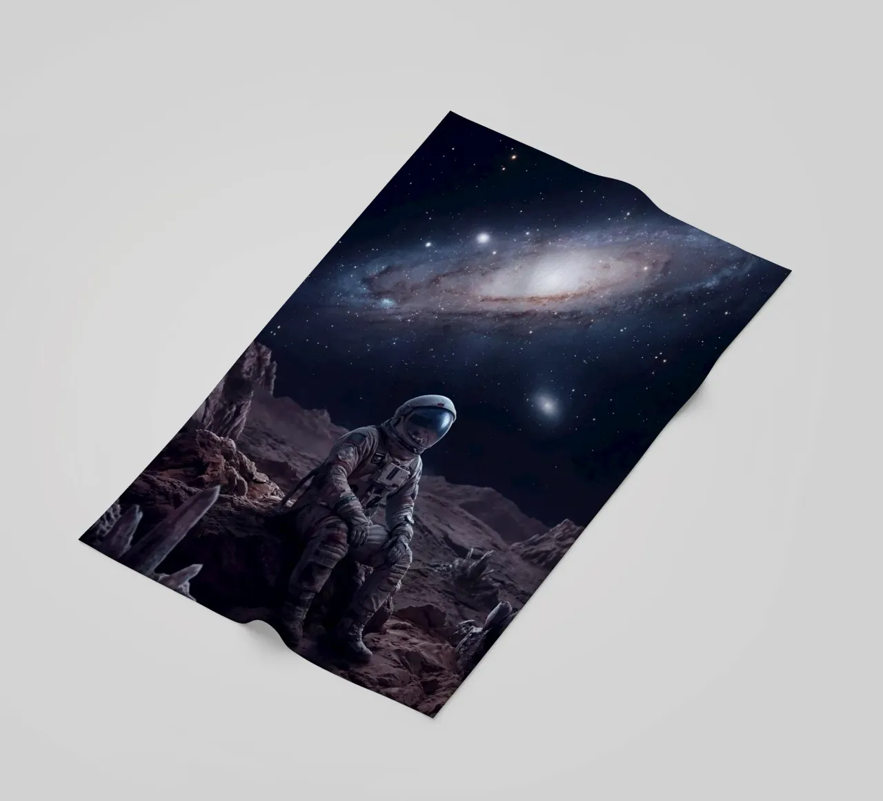 Lone Explorer telo mare da Stellar Dream Art