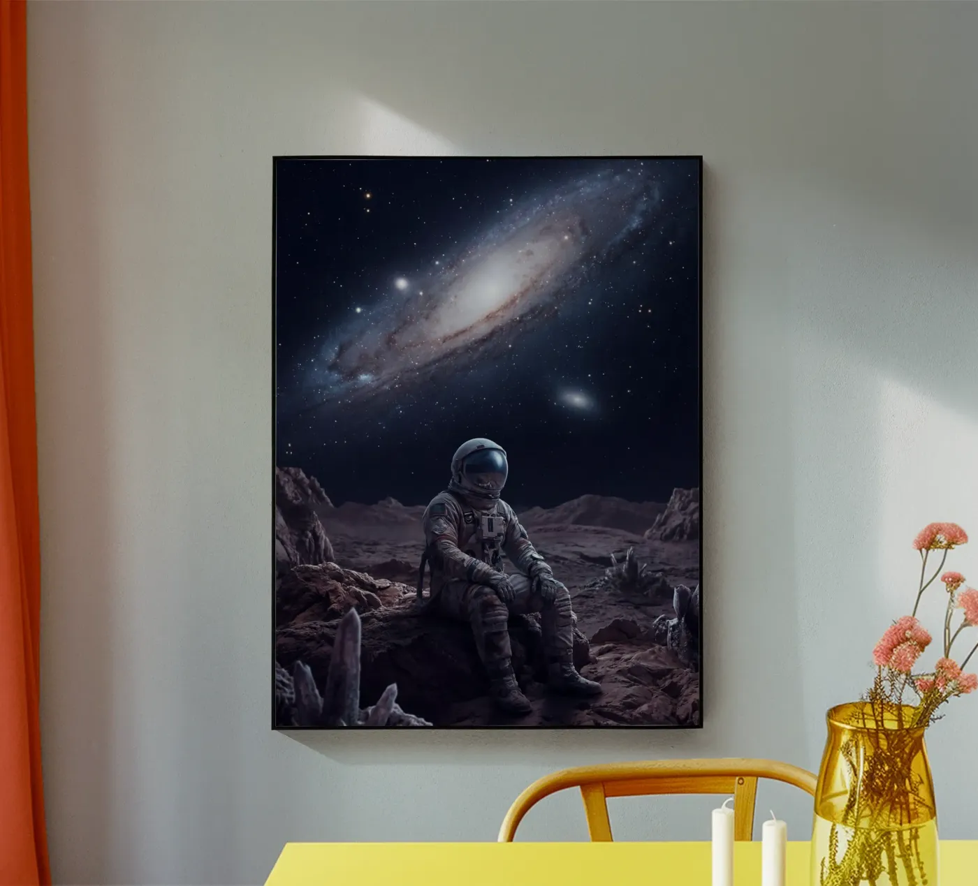 Lone Explorer Acryl-Glas von Stellar Dream Art