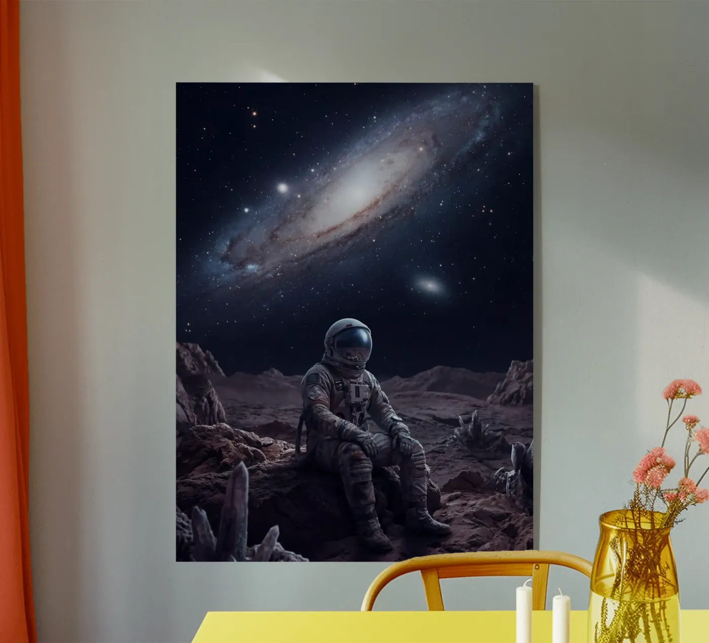 Lone Explorer Acryl-Glas von Stellar Dream Art