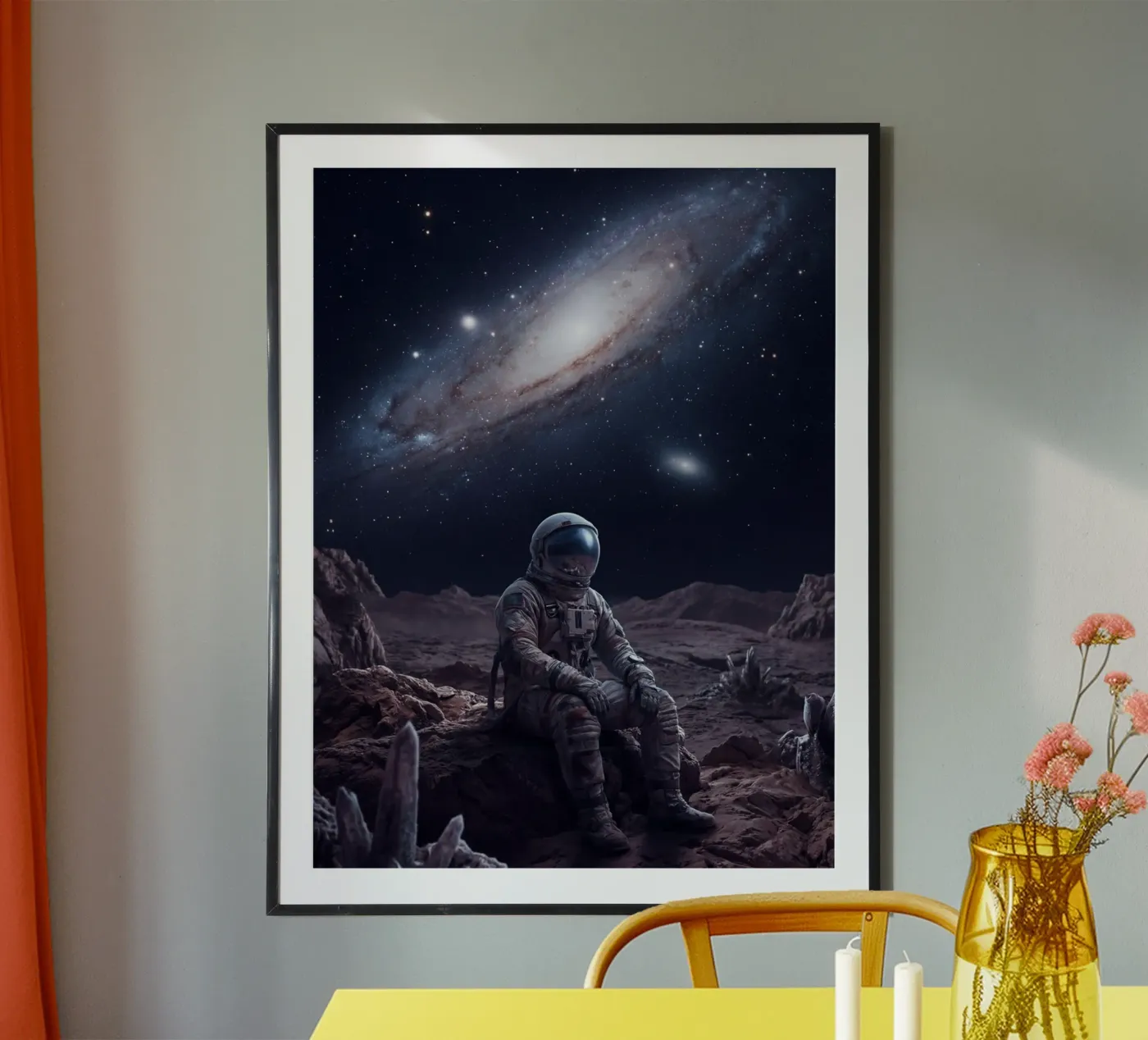 Lone Explorer Poster von Stellar Dream Art