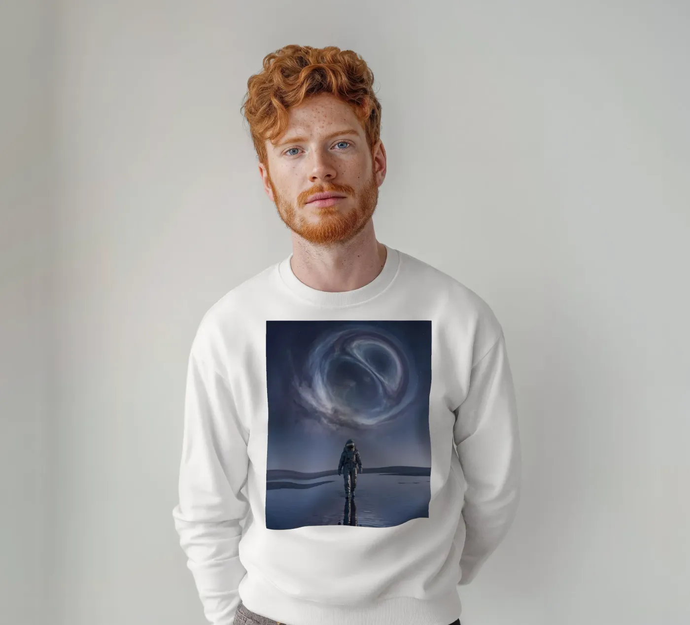 Interstellar Pause sweatshirt by Stellar Dream Art