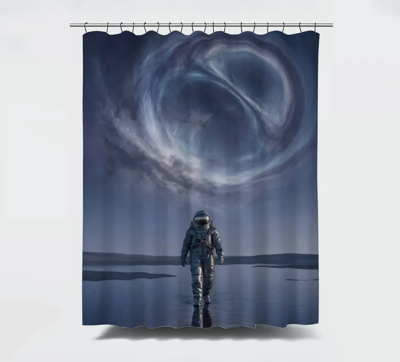 Interstellar Pause Duschvorhang von Stellar Dream Art