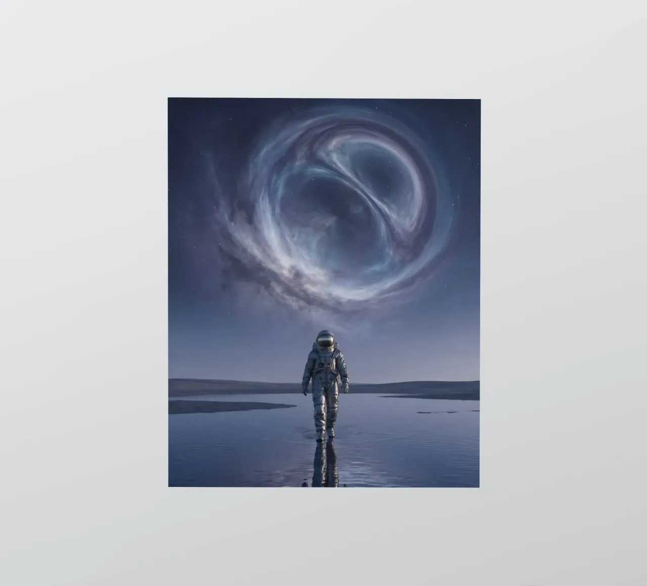 Interstellar Pause sticker by Stellar Dream Art