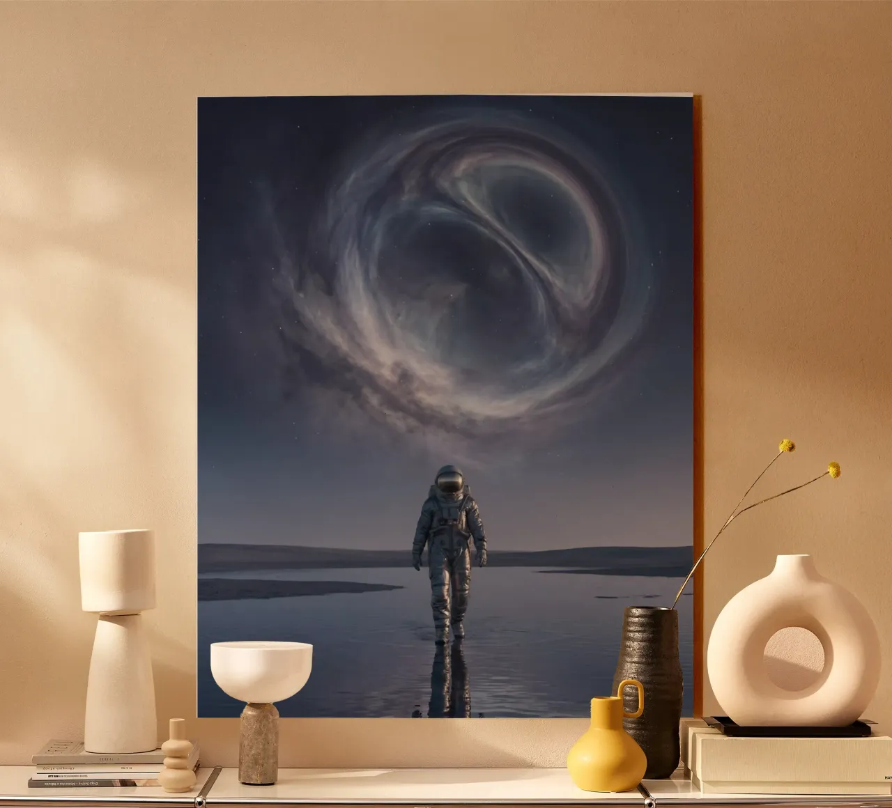 Interstellar Pause acryl van Stellar Dream Art