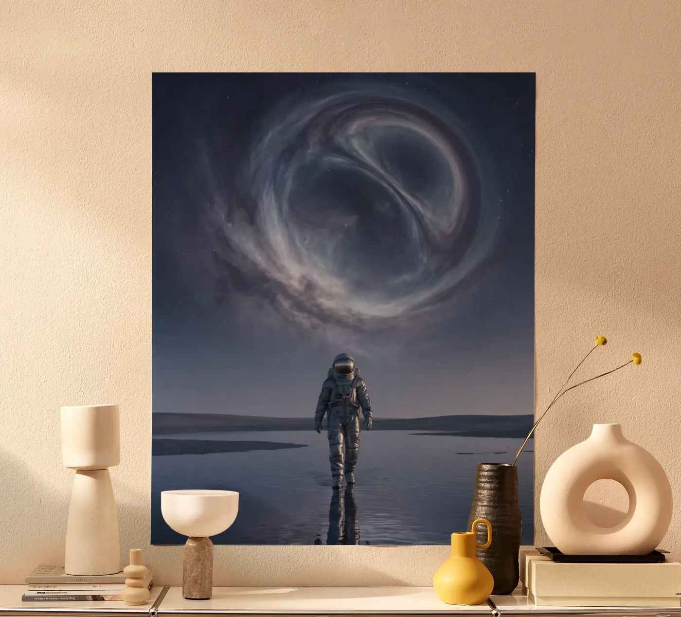 Interstellar Pause poster van Stellar Dream Art