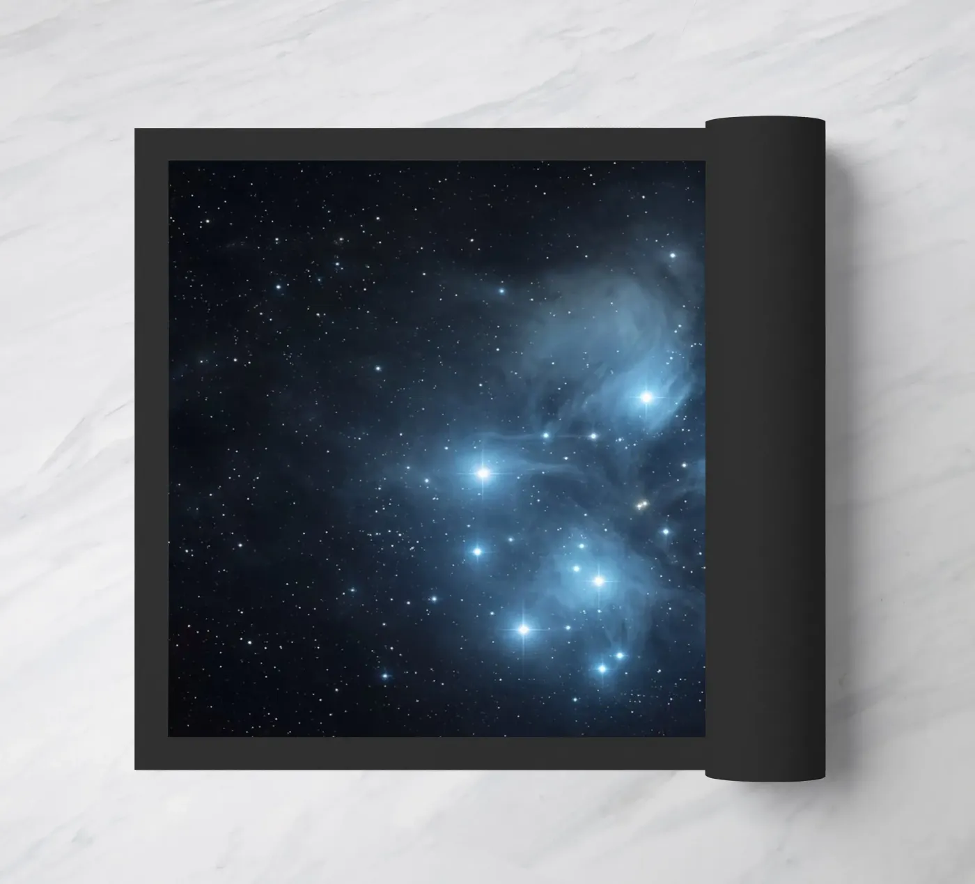 B L U E paillasson de Stellar Dream Art