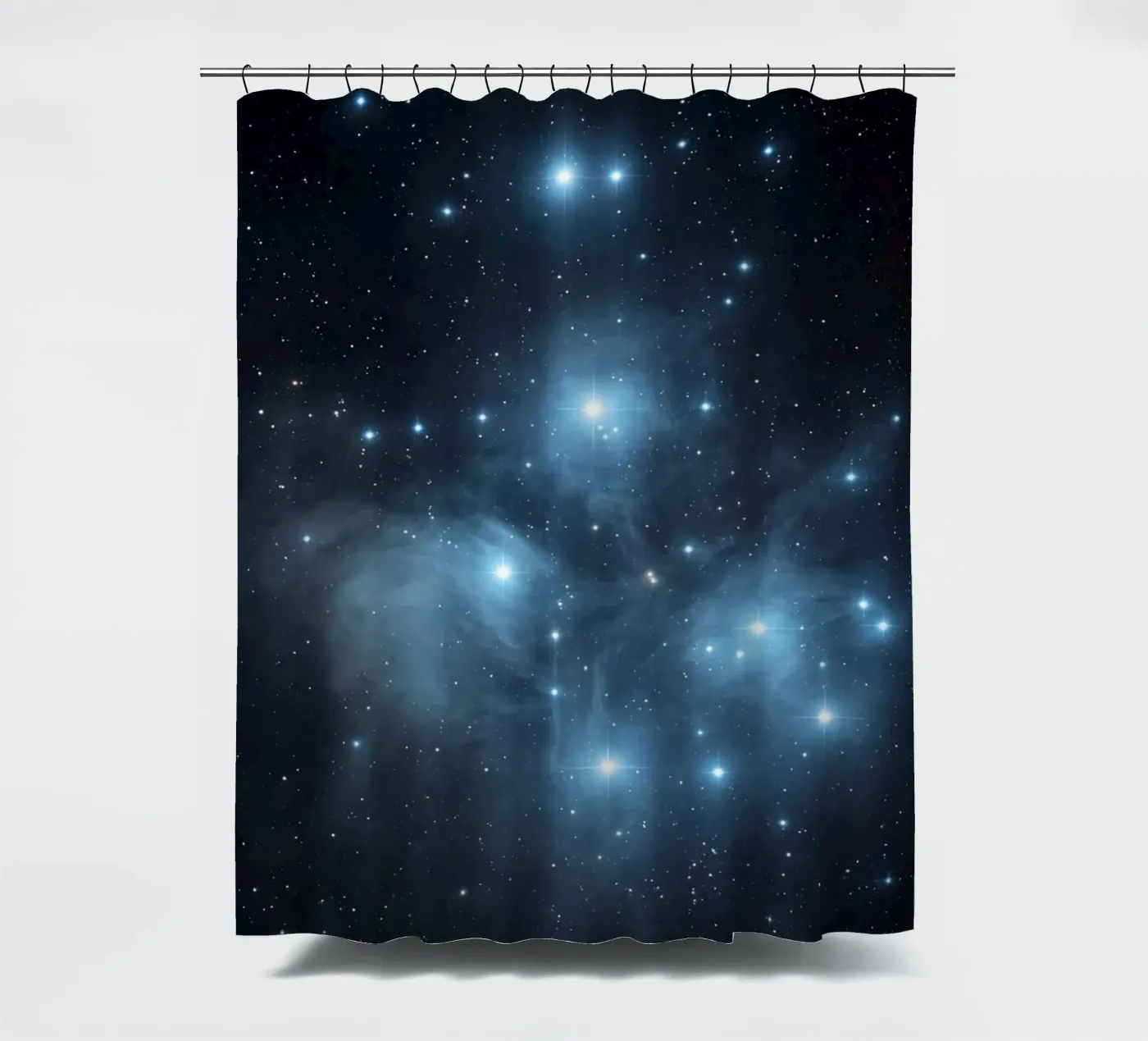B L U E Duschvorhang von Stellar Dream Art