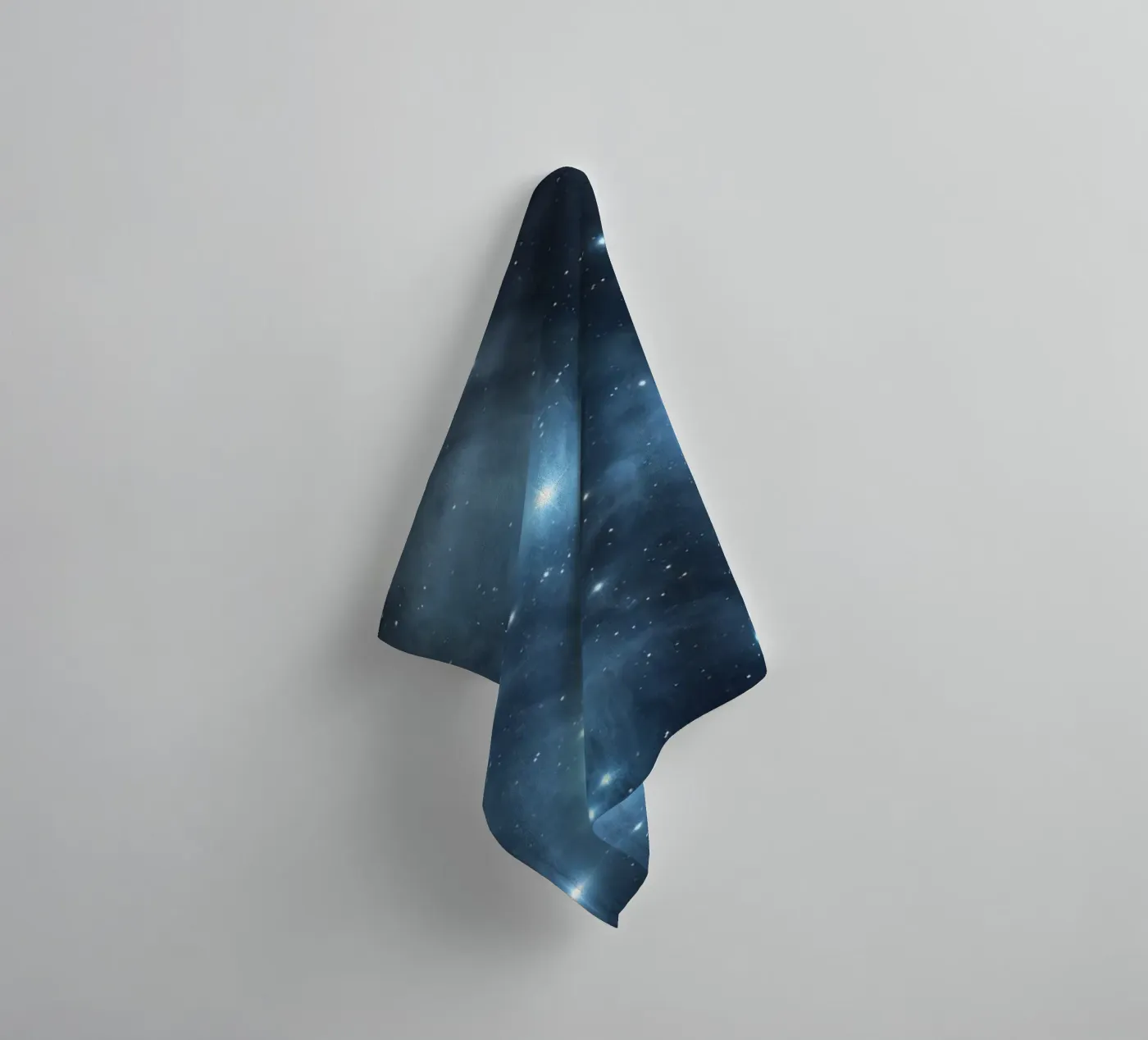 B L U E towel by Stellar Dream Art