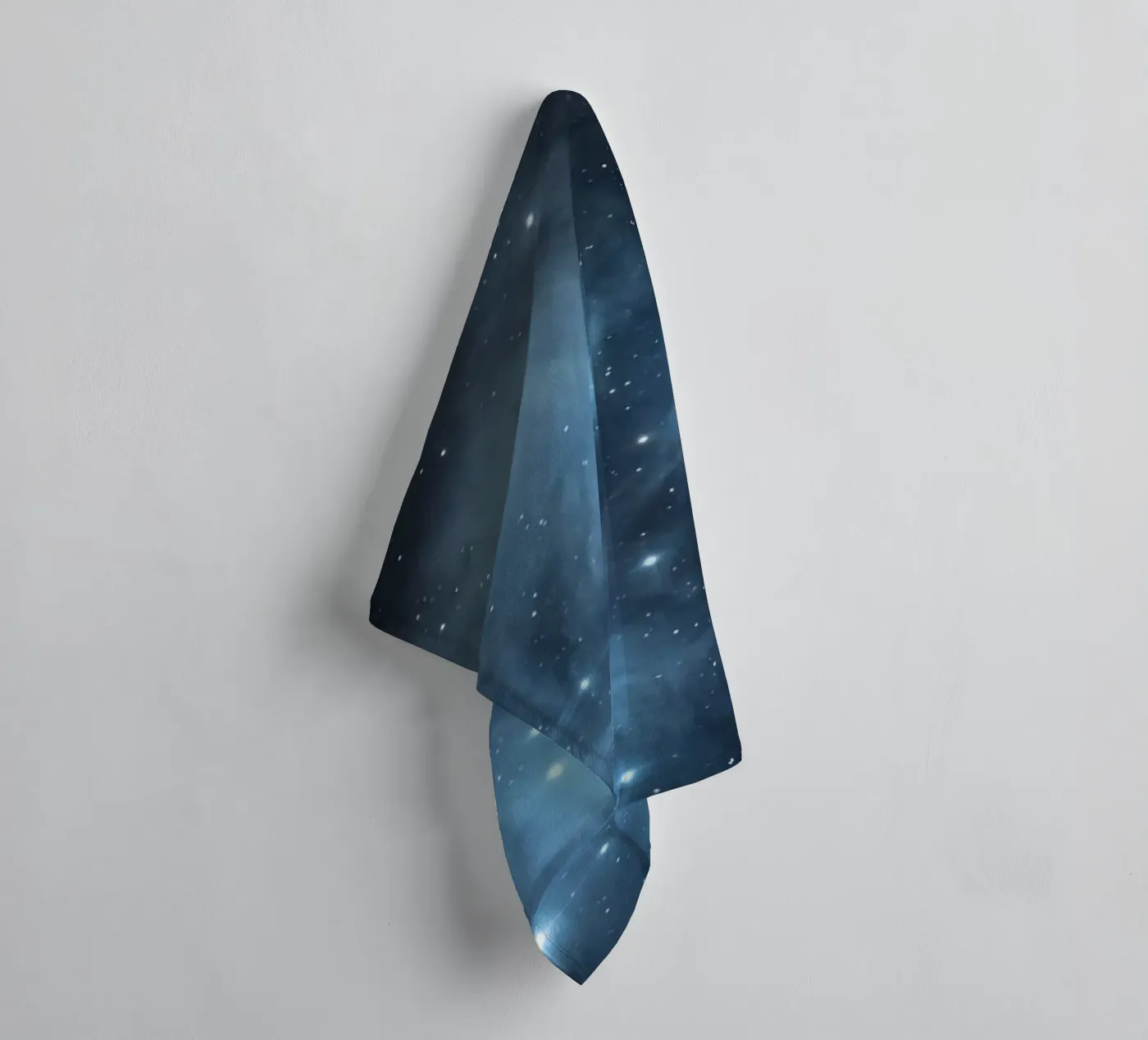 B L U E towel by Stellar Dream Art