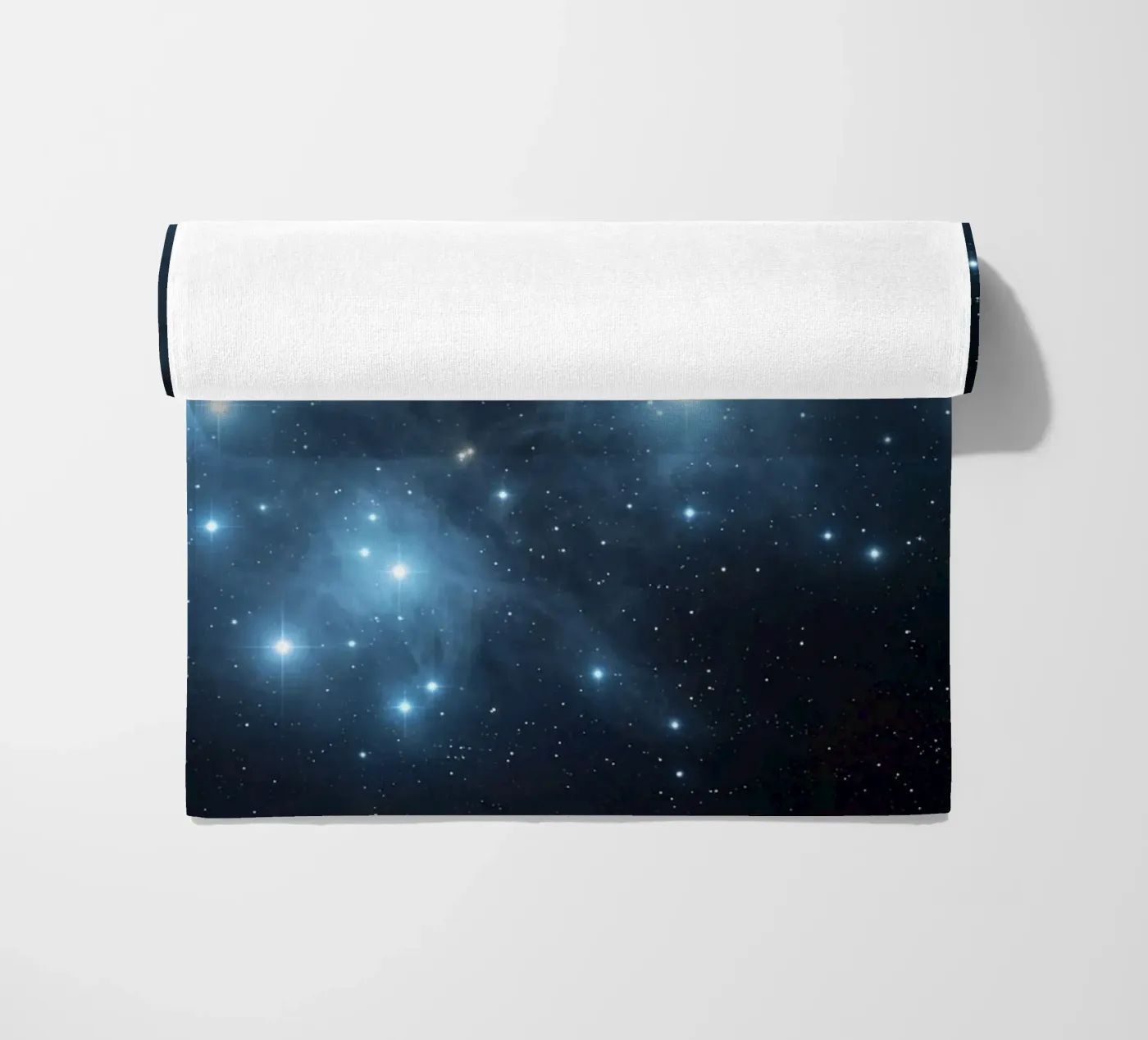 B L U E beach towel by Stellar Dream Art
