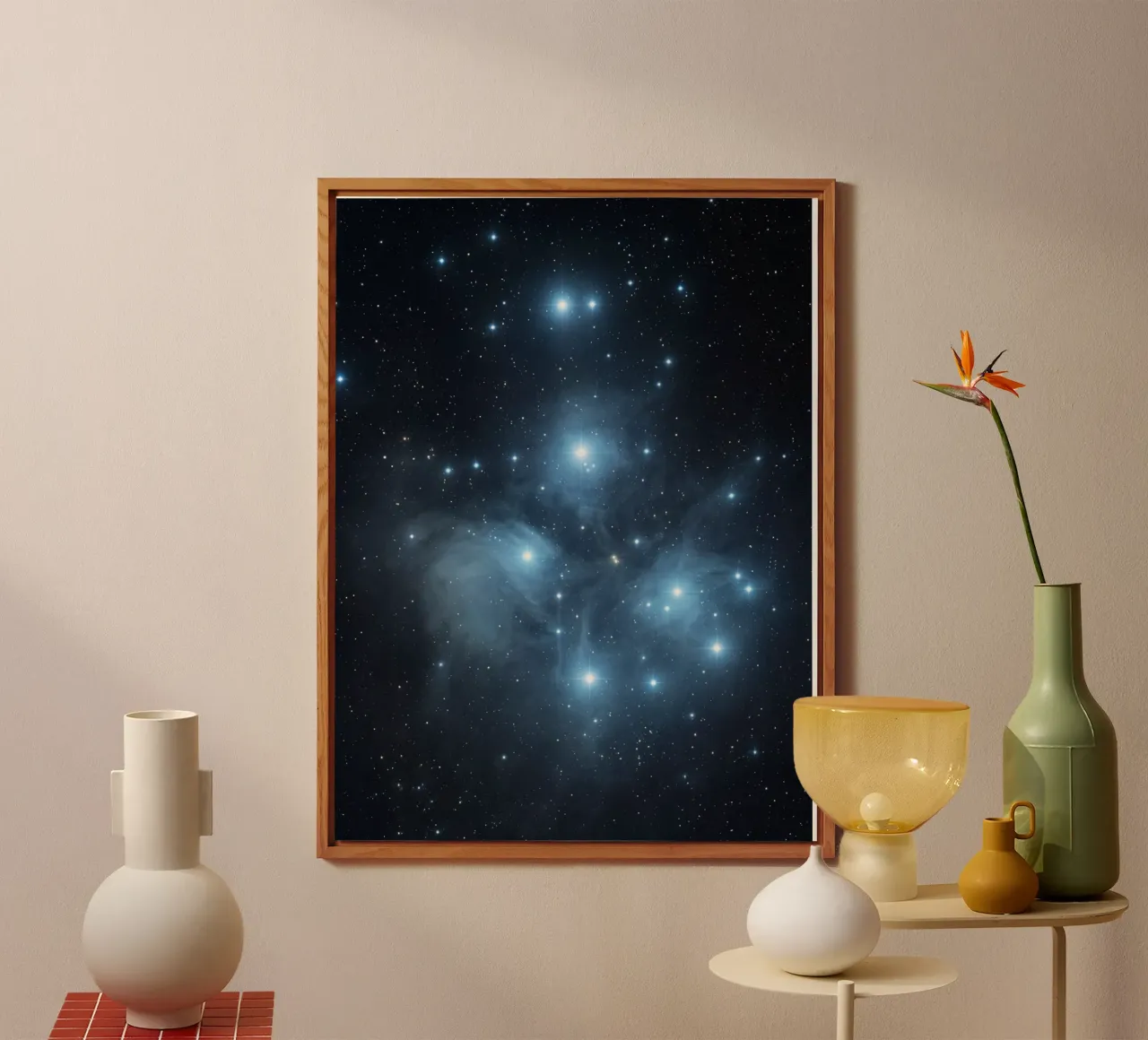 B L U E forex plate by Stellar Dream Art