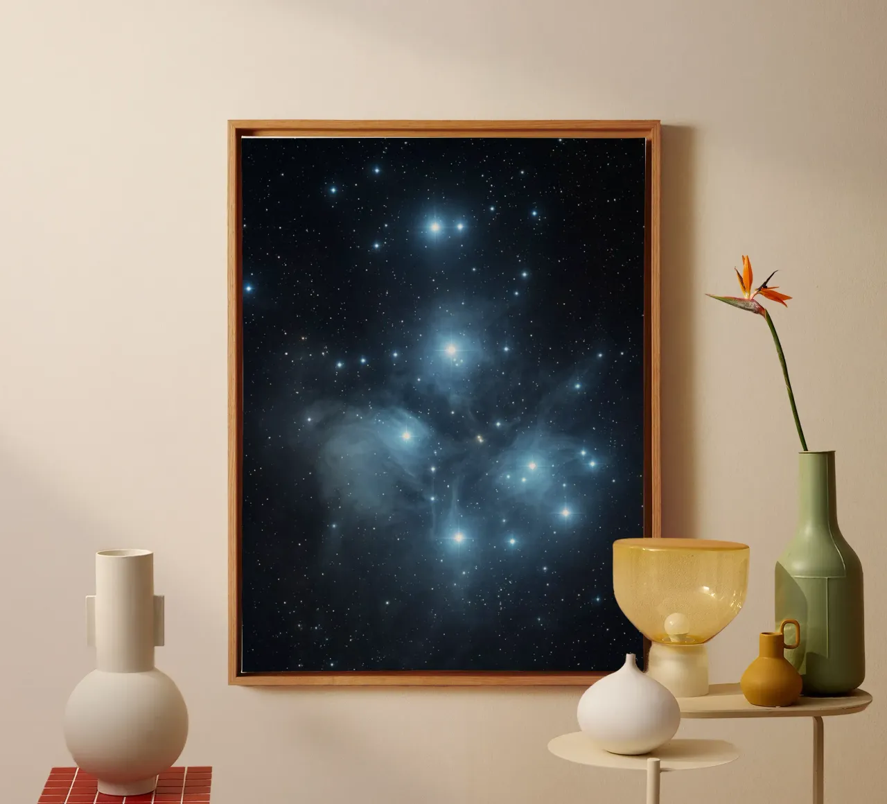 B L U E tela da Stellar Dream Art