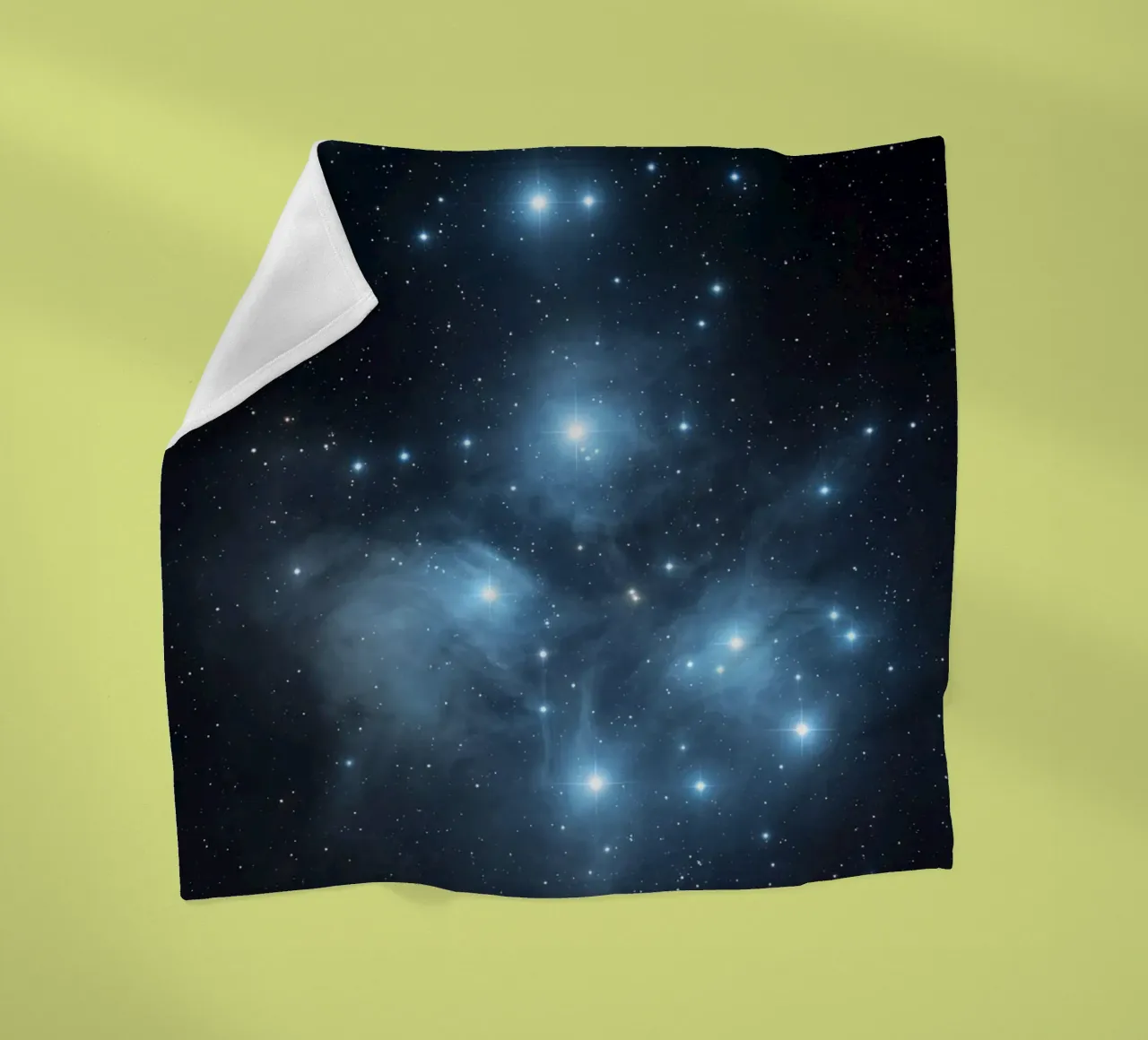 B L U E fleecedeken van Stellar Dream Art