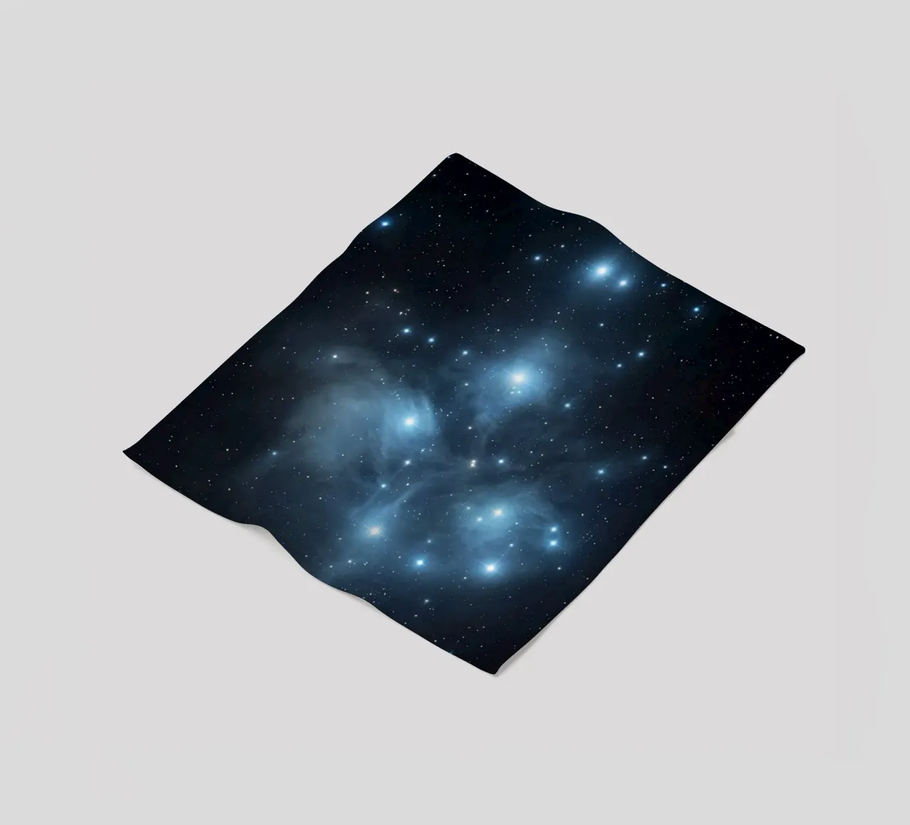 B L U E fleecedeken van Stellar Dream Art