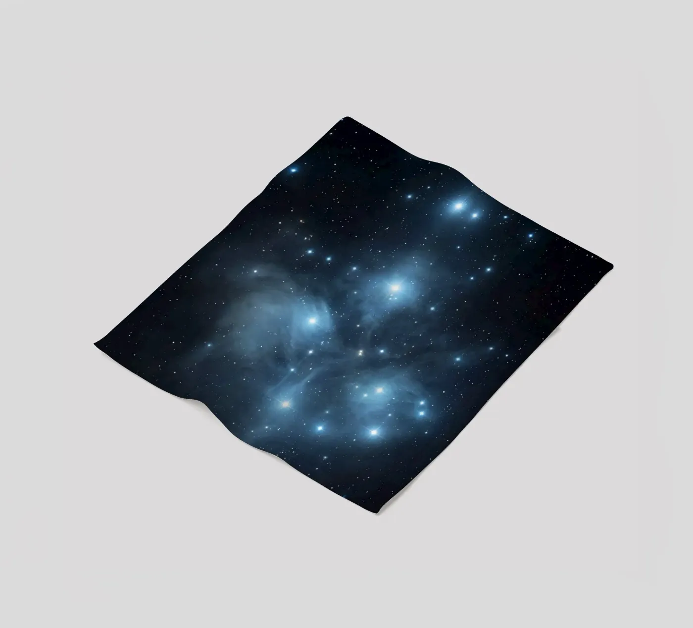 B L U E fleecedeken van Stellar Dream Art
