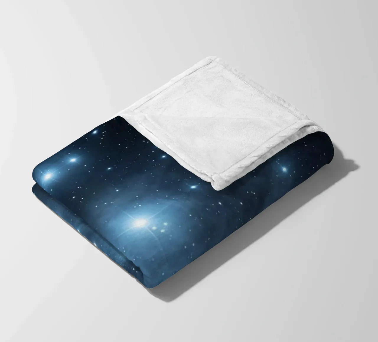 B L U E fleecedeken van Stellar Dream Art