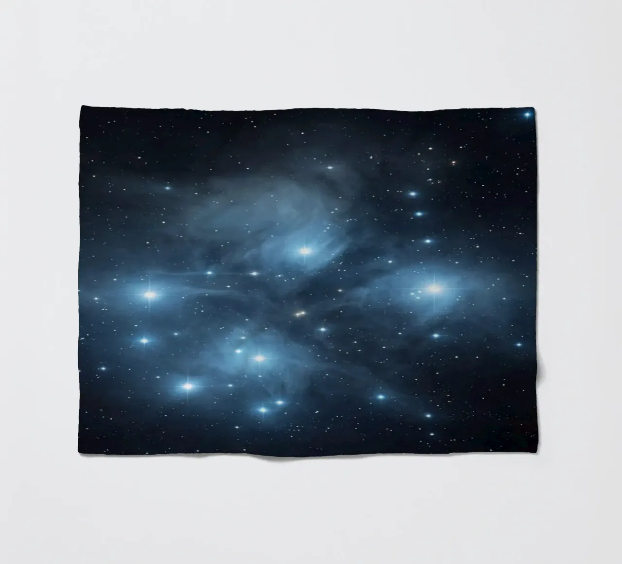 B L U E fleecedeken van Stellar Dream Art