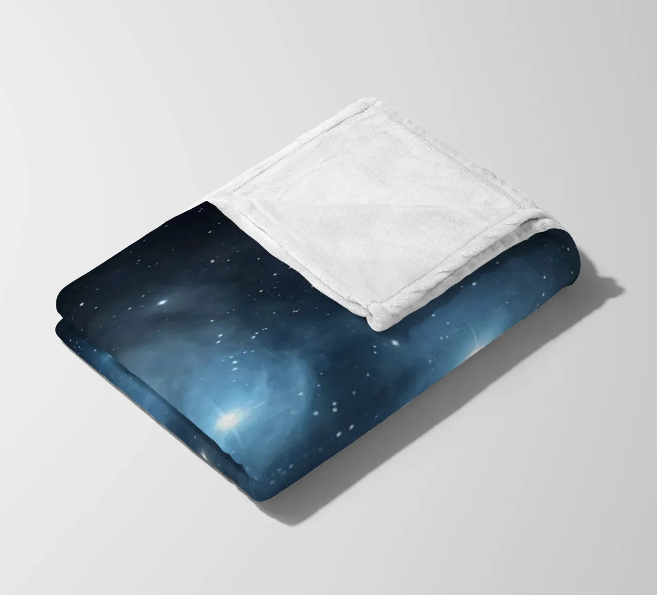 B L U E fleecedeken van Stellar Dream Art