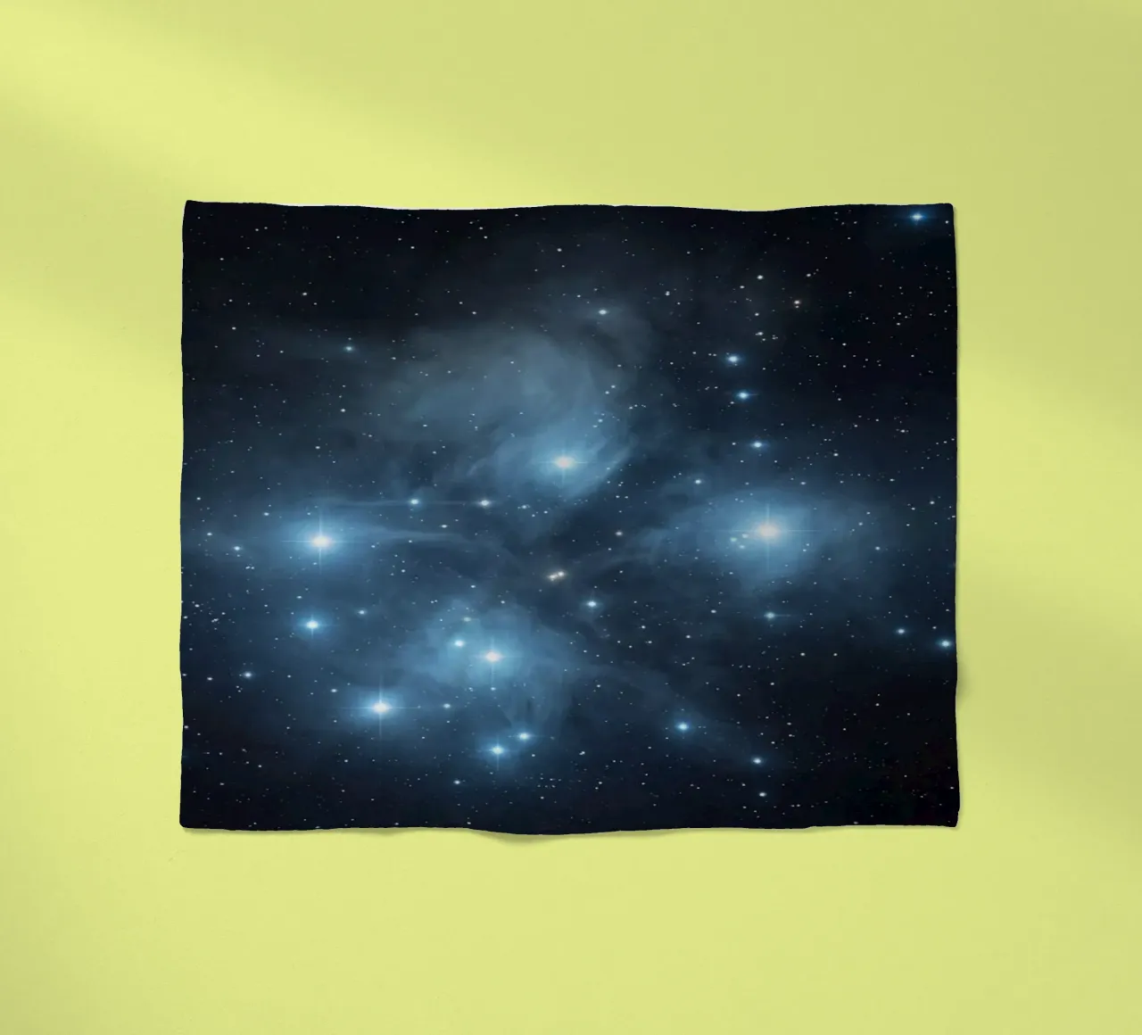 B L U E fleecedeken van Stellar Dream Art