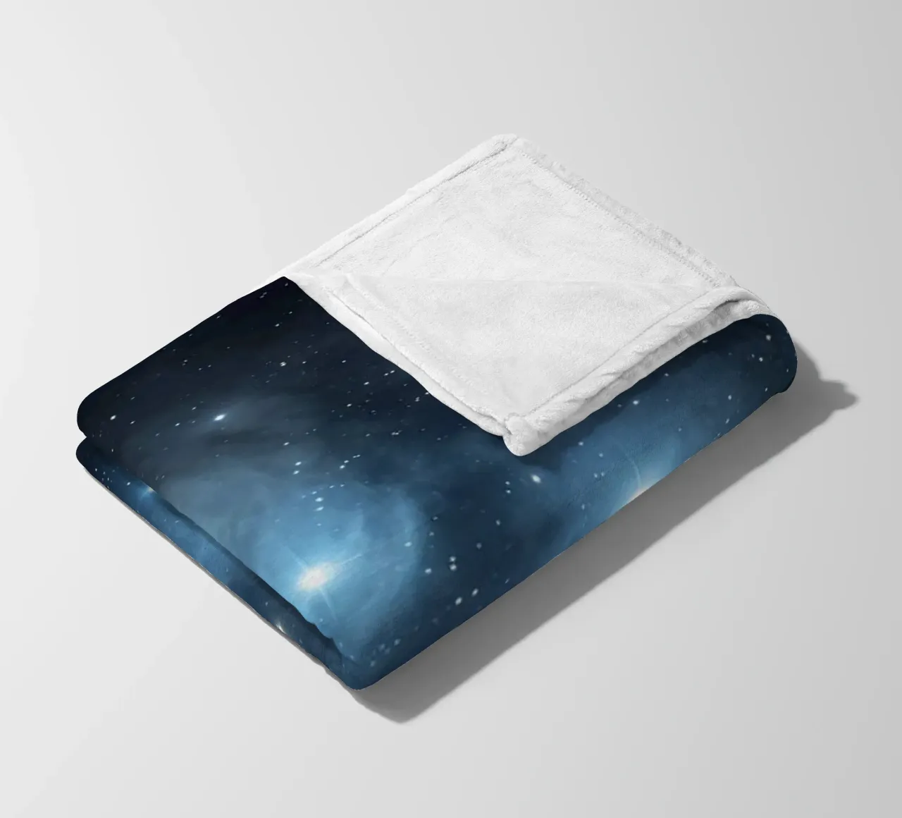 B L U E fleecedeken van Stellar Dream Art