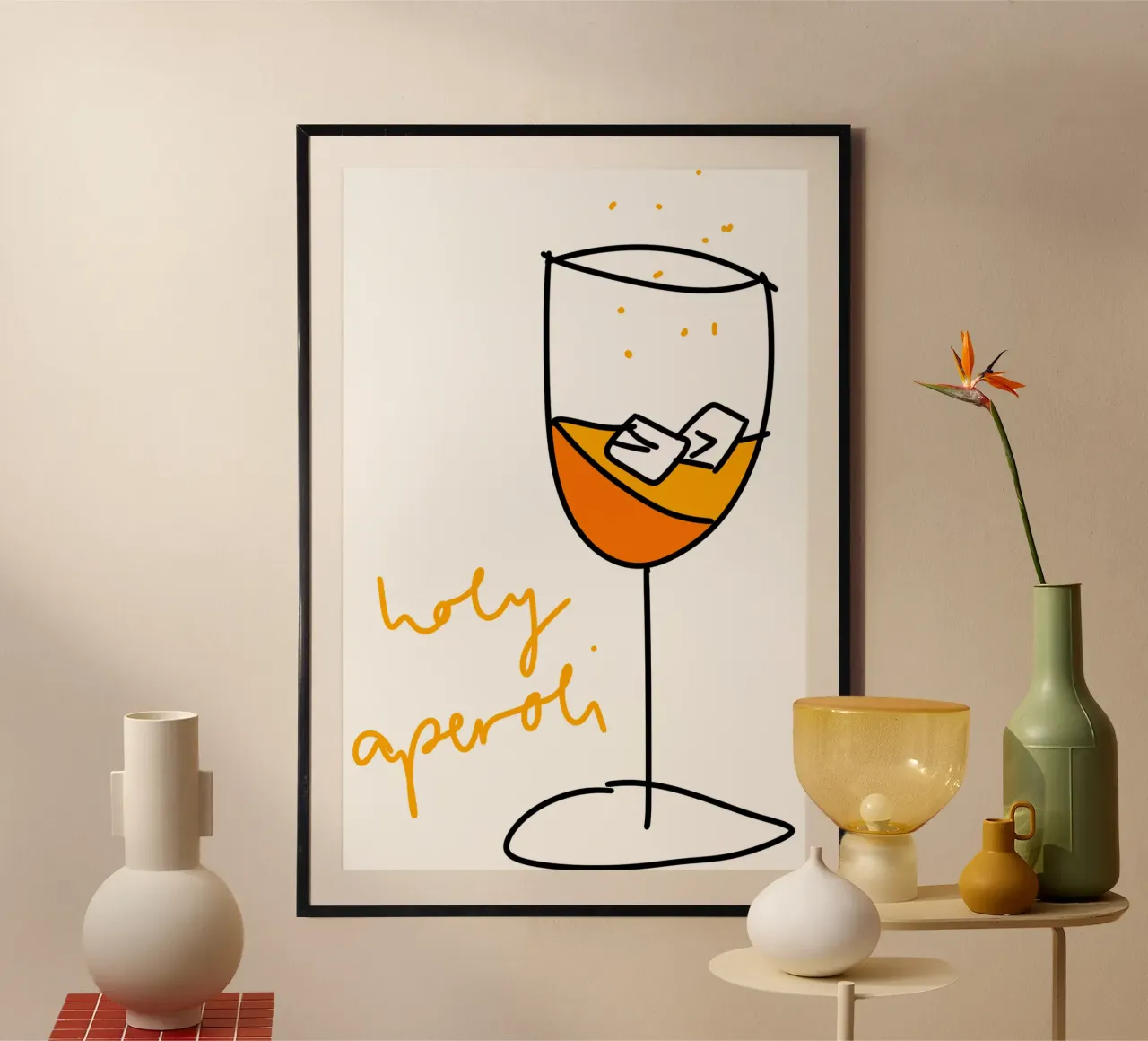 Holy Aperoli carta hahnemühle da waldpapier