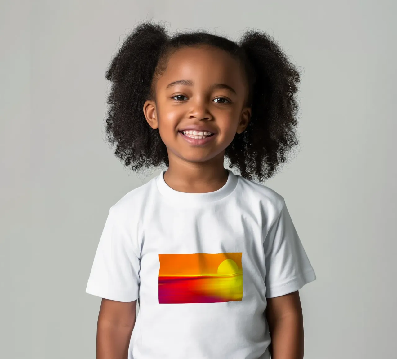 Tramonto t-shirt bambini da Atteloi