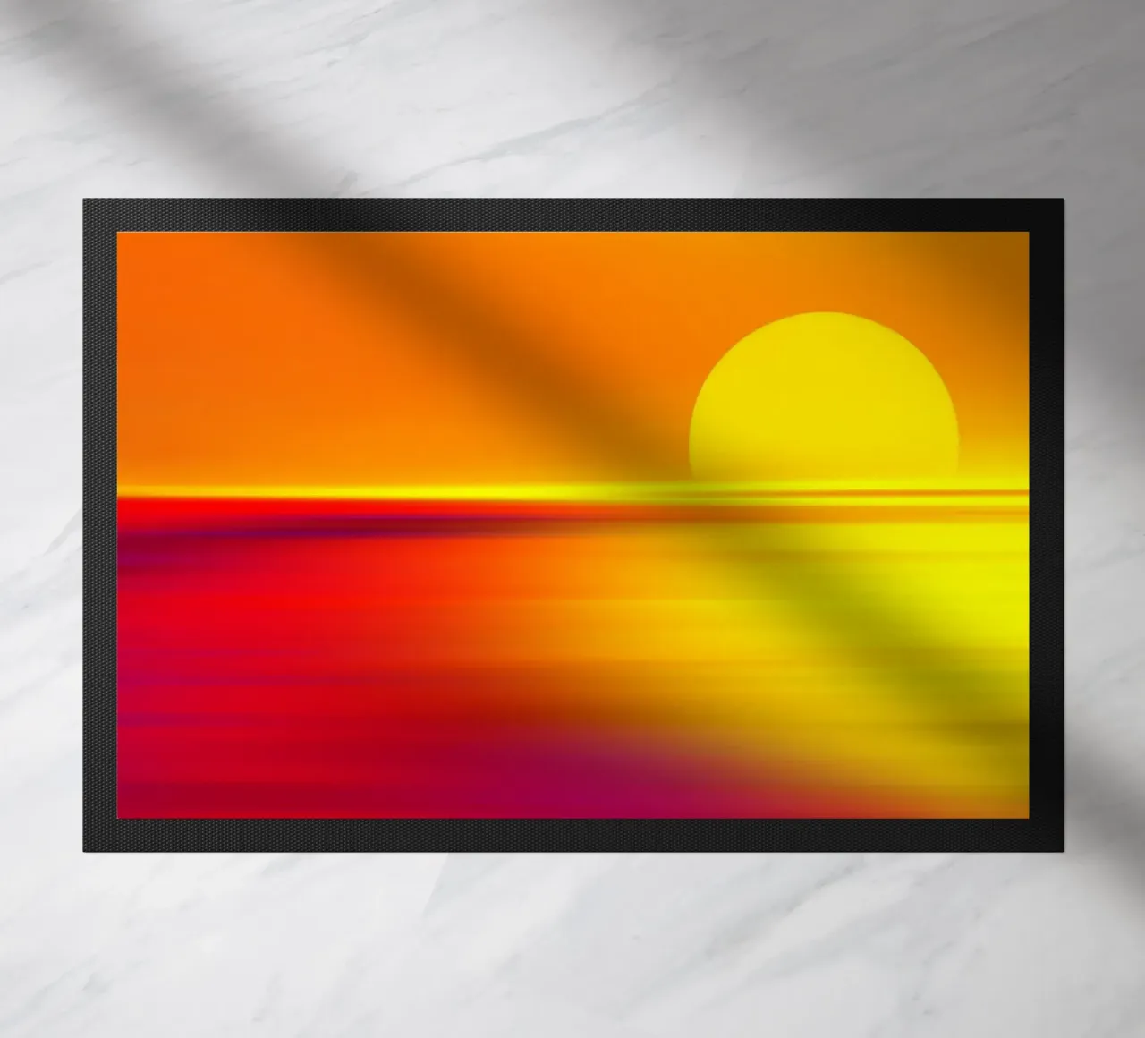 Sunset doormat by Atteloi