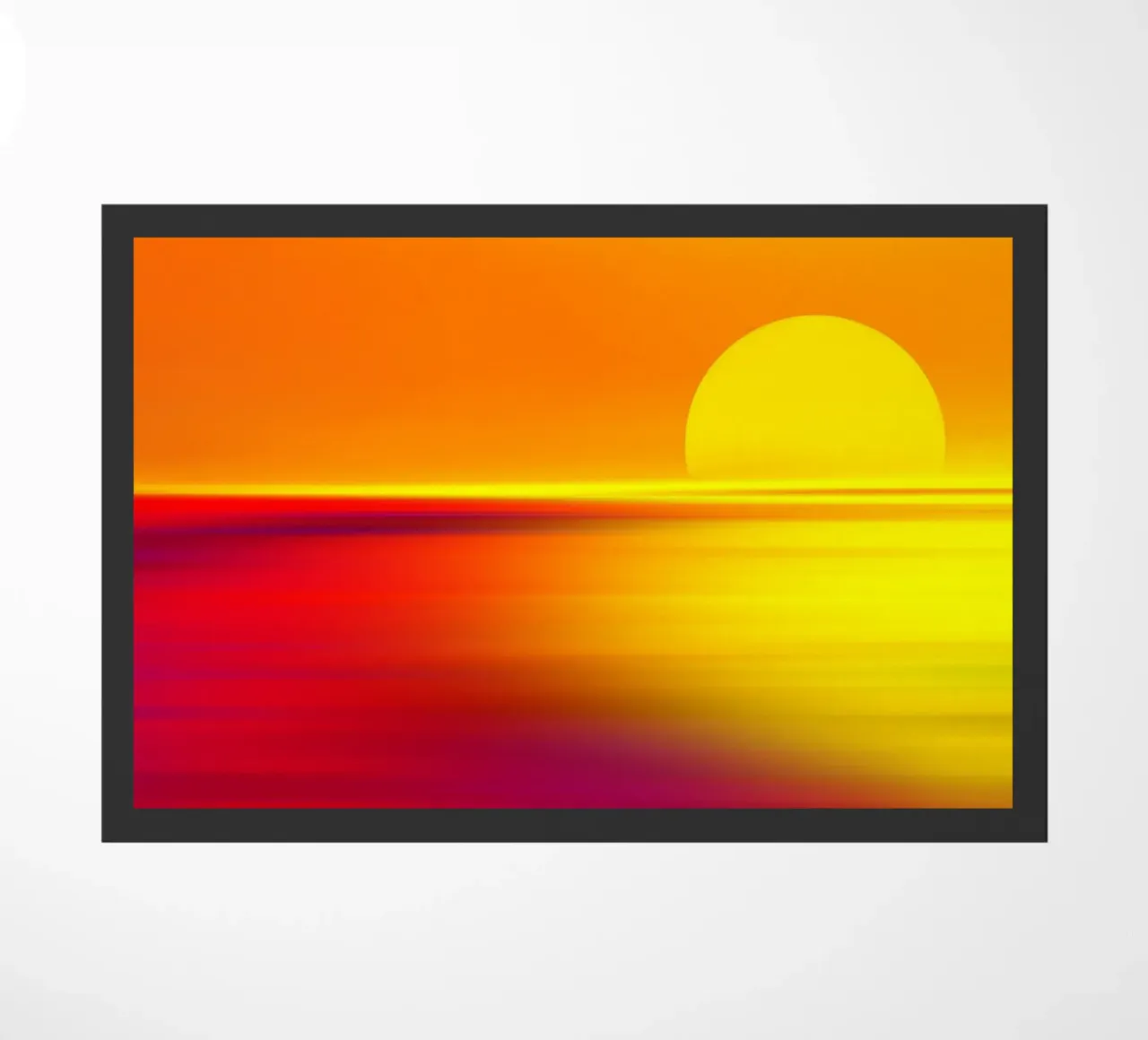 Sunset doormat by Atteloi