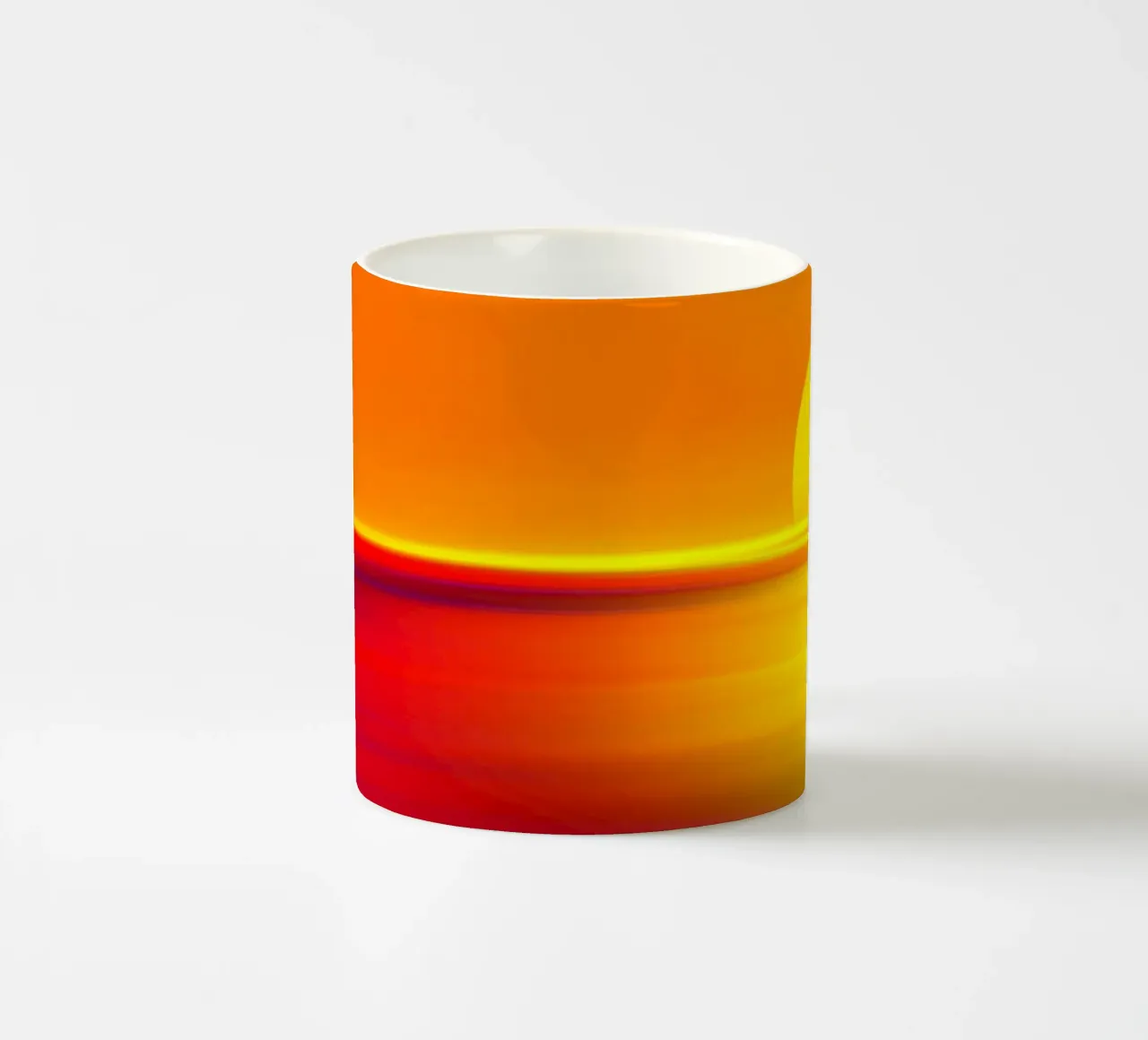 Sunset ceramic mug by Atteloi Art