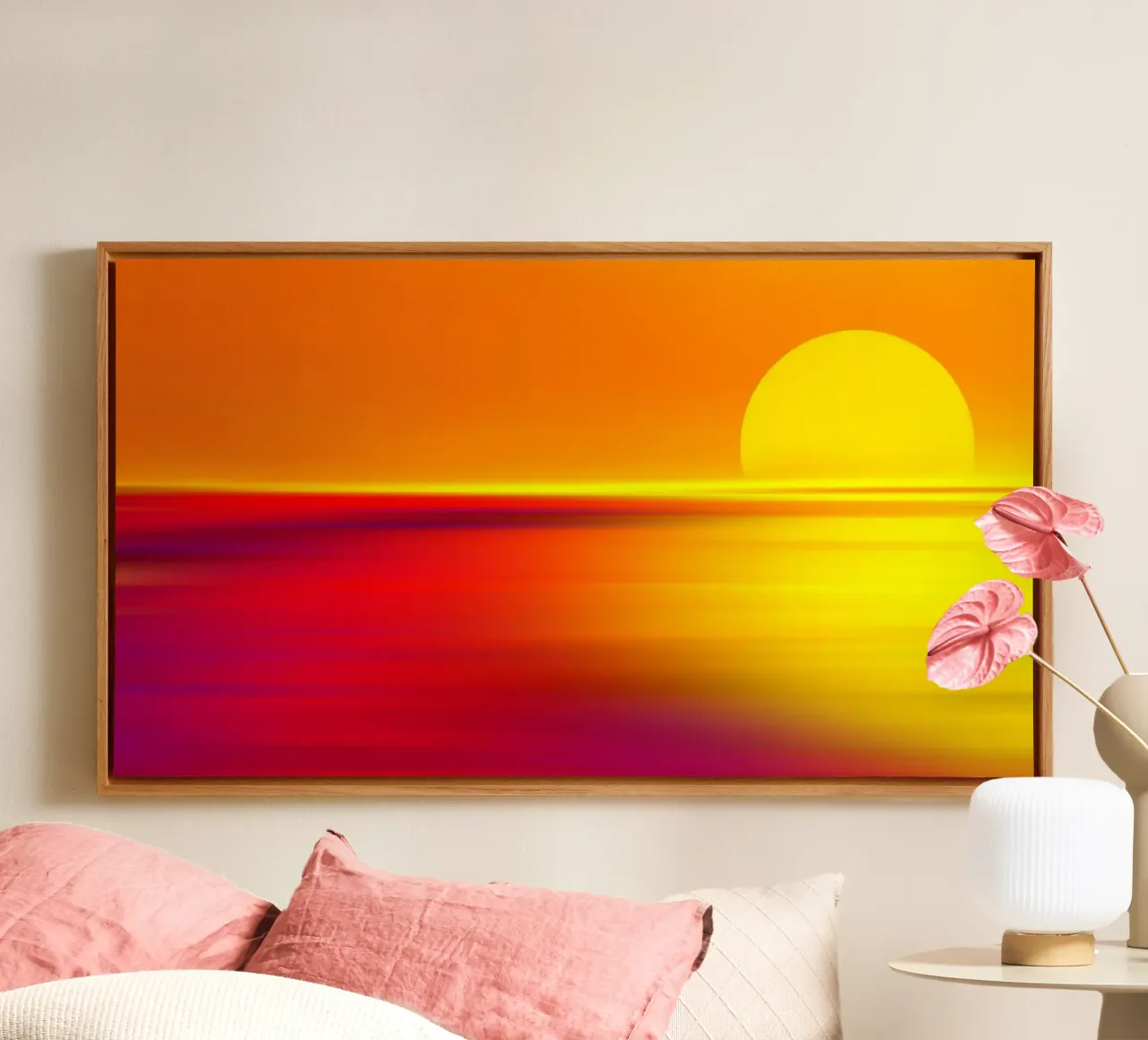 Tramonto tela da Atteloi