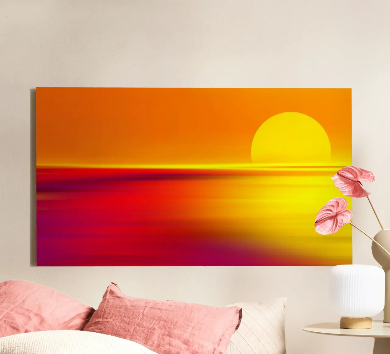 Tramonto tela da Atteloi