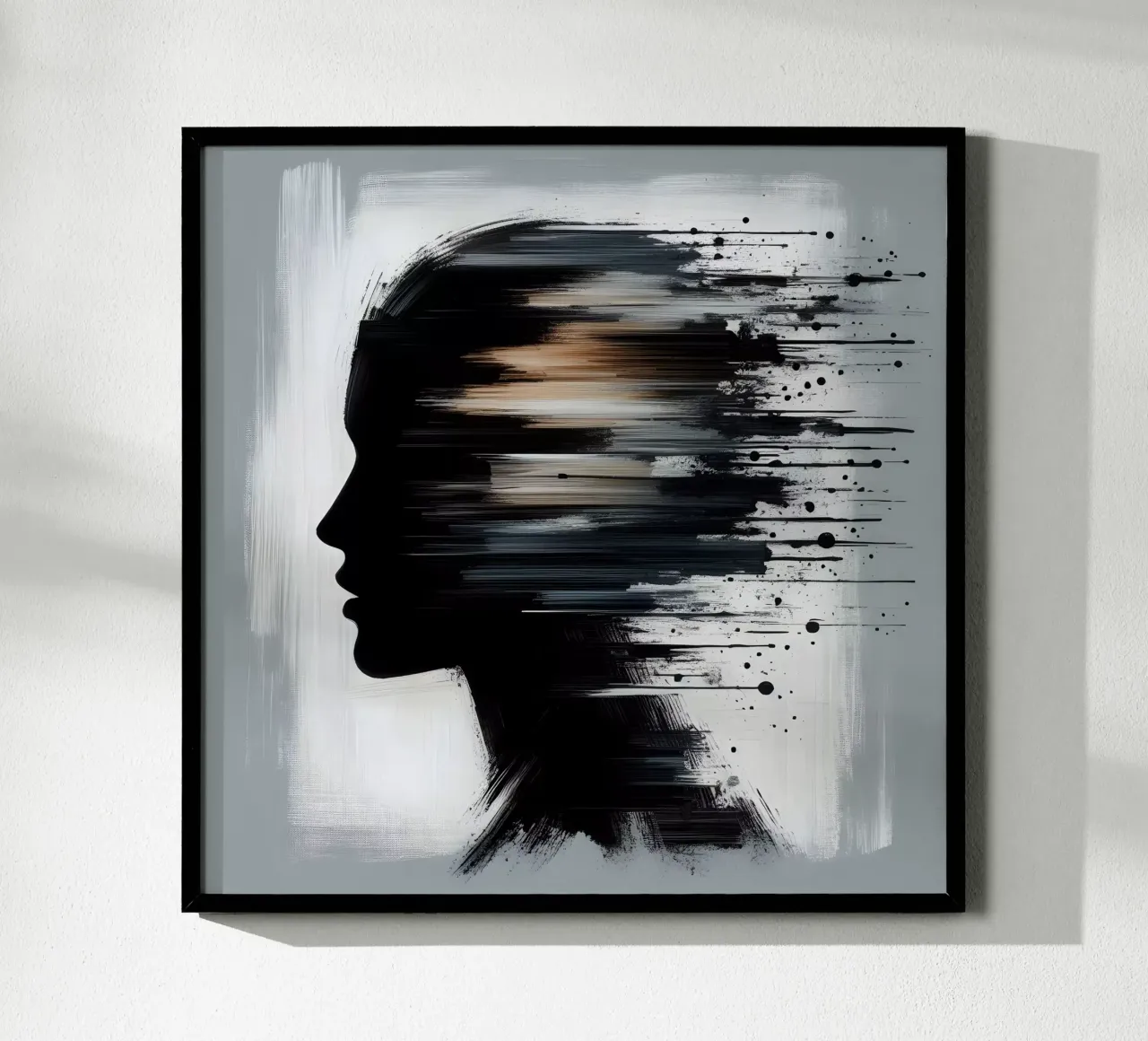 VITESSE poster avec cadre en aluminium de ARTOMATIC