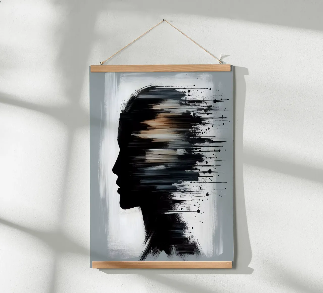VITESSE poster avec cadre en aluminium de ARTOMATIC