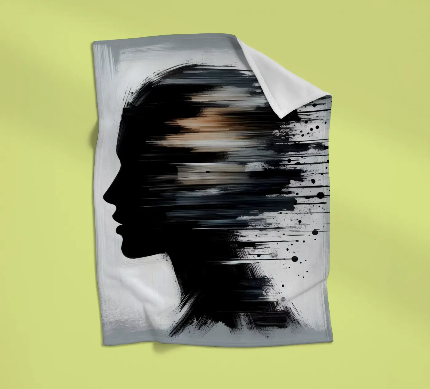 SPEED fleece blanket by ARTOMATIC