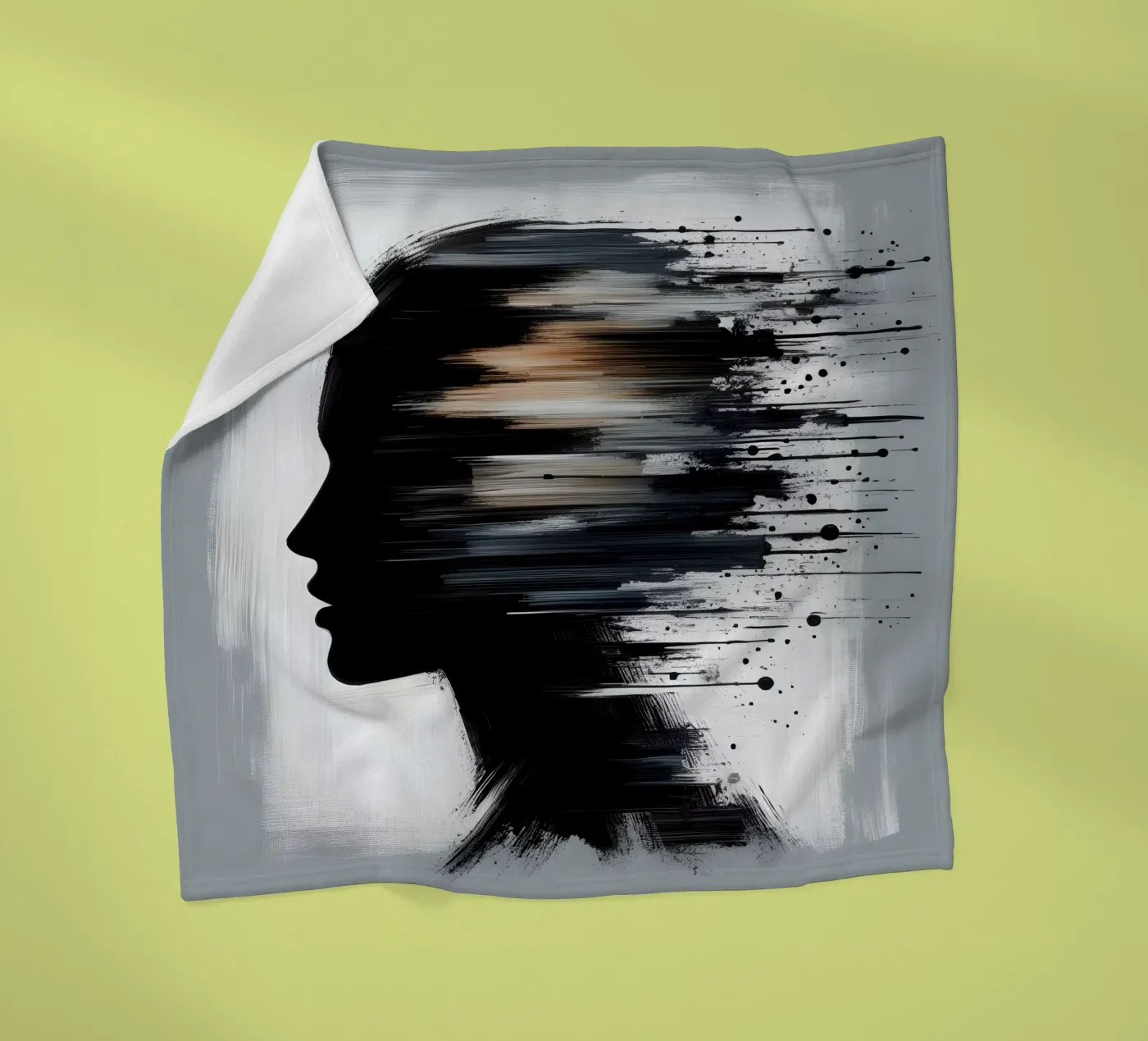 SPEED fleece blanket by ARTOMATIC