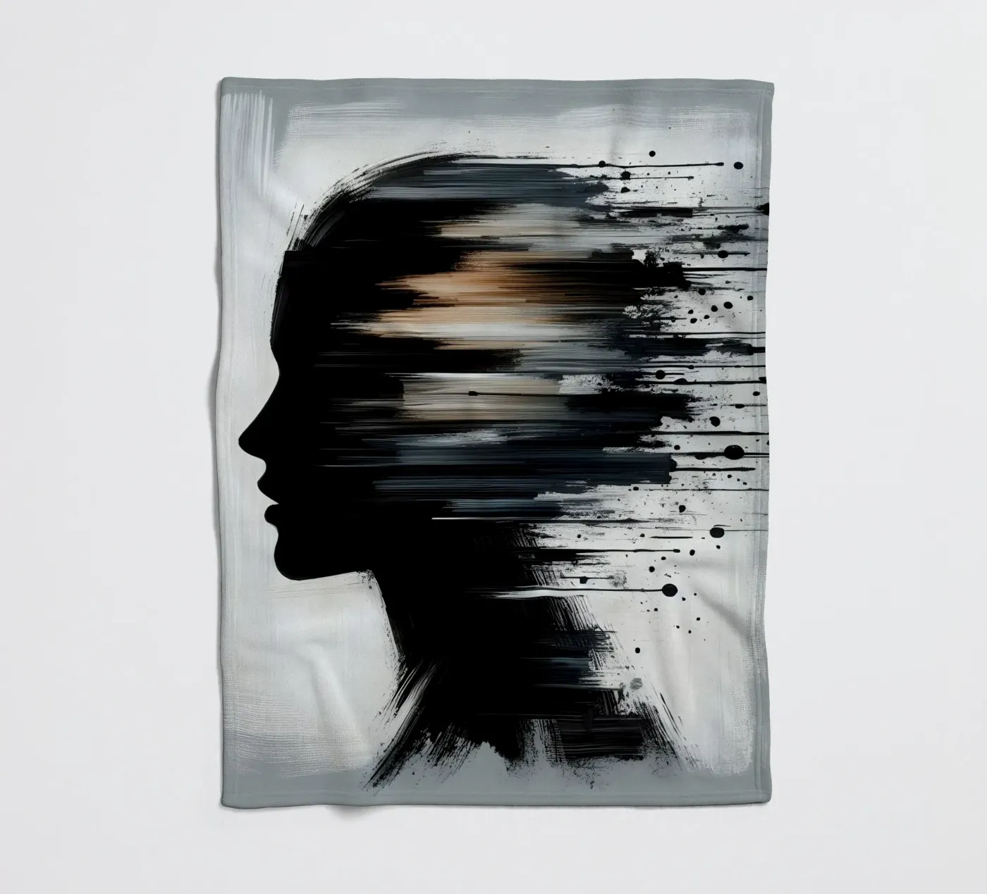 SPEED fleece blanket by ARTOMATIC