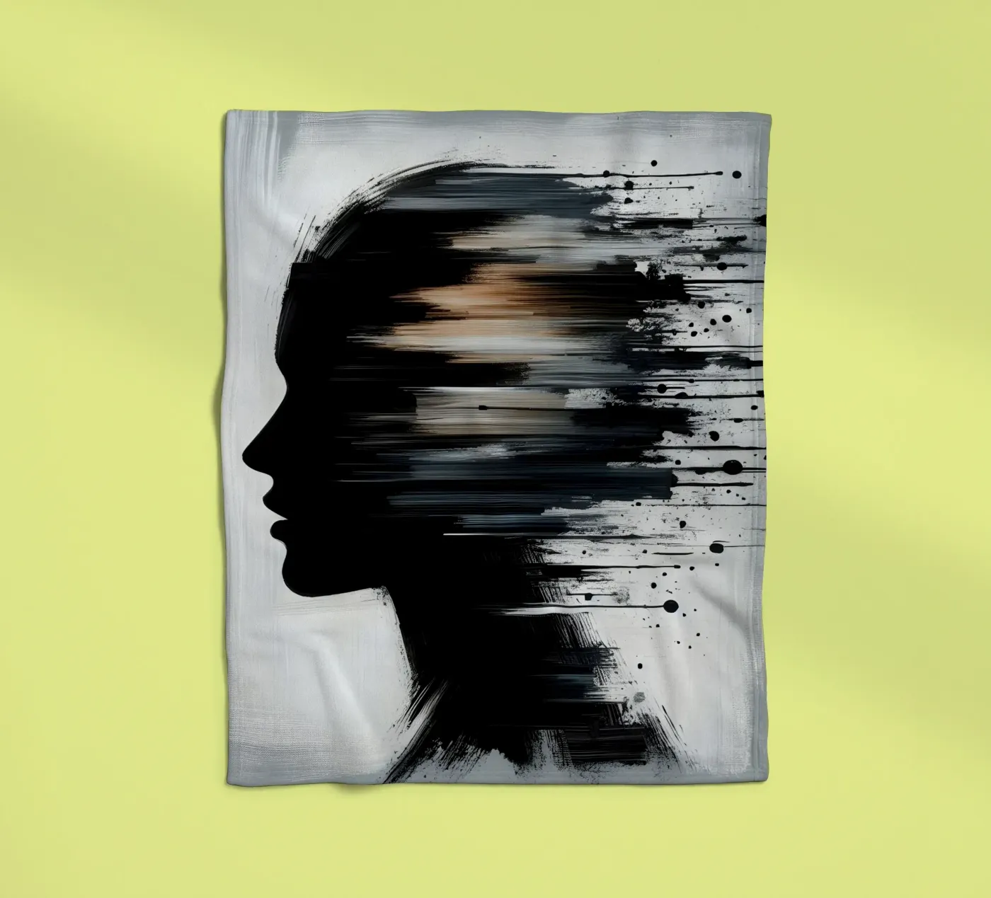 SPEED fleece blanket by ARTOMATIC