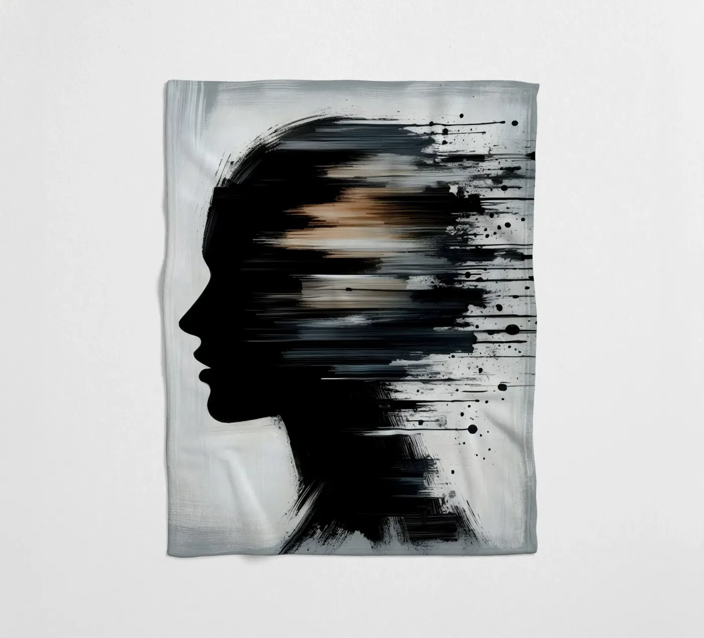 SPEED fleece blanket by ARTOMATIC