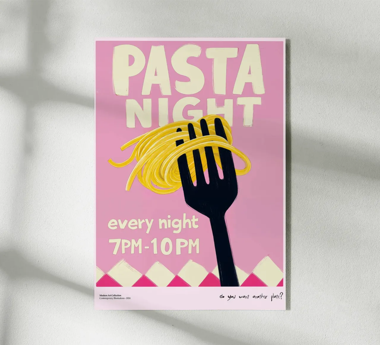 Pasta e amore plexiglass da ArtDeko&Wohndeko